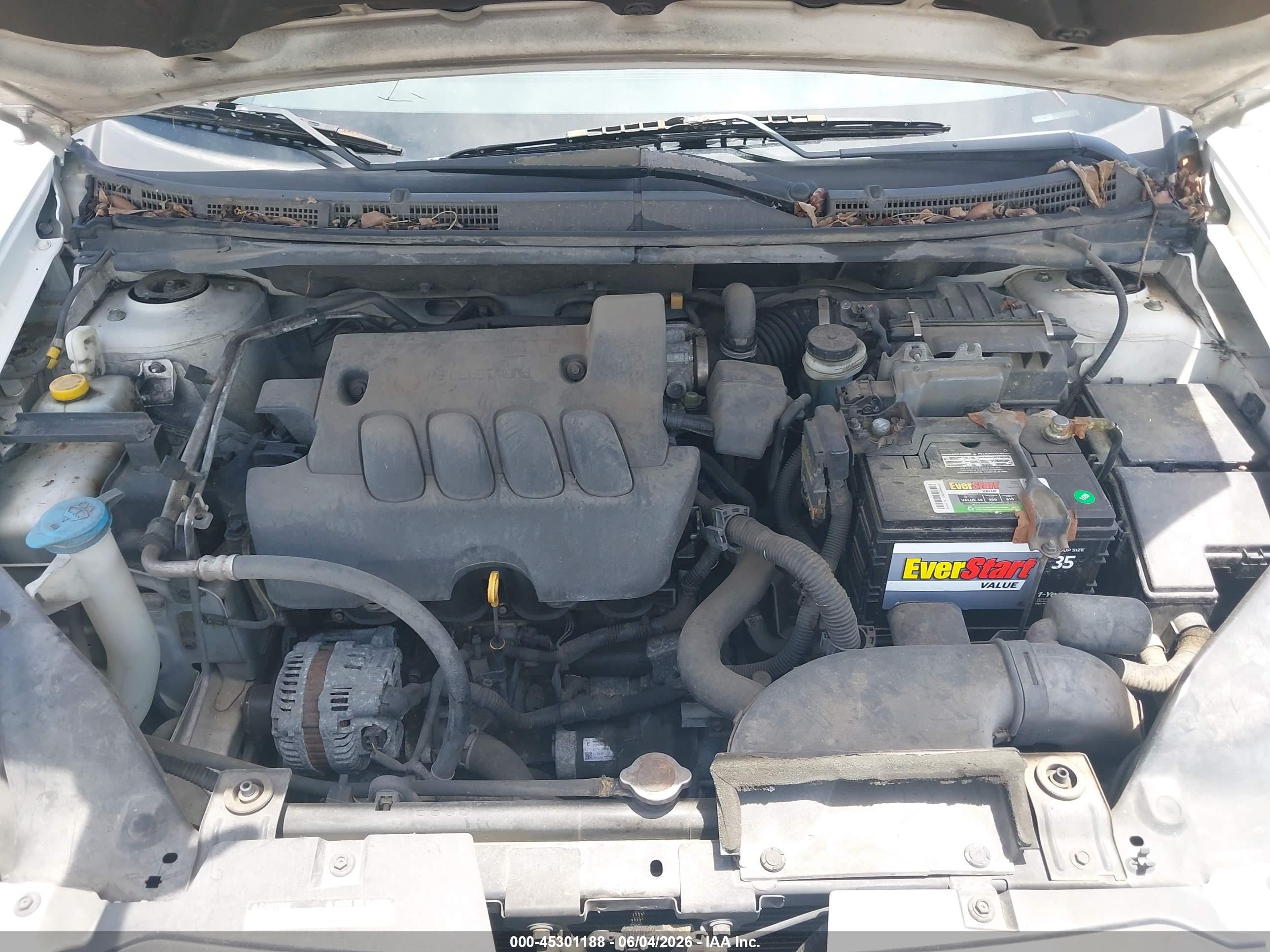 2010 Nissan Sentra 2.0s Белый vin: 3N1AB6AP4AL645920