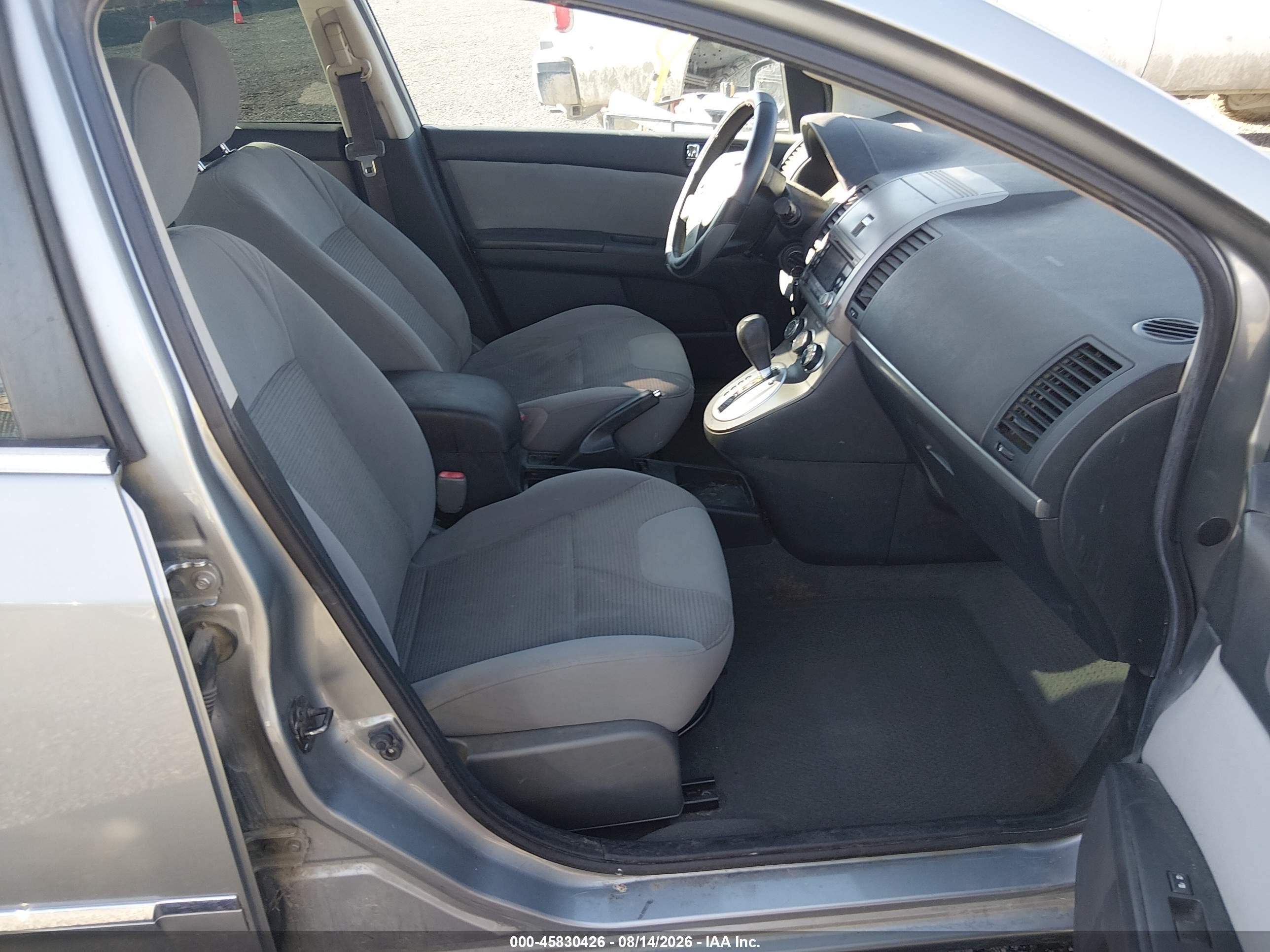 2010 Nissan Sentra 2.0sl Gray vin: 3N1AB6AP4AL653211