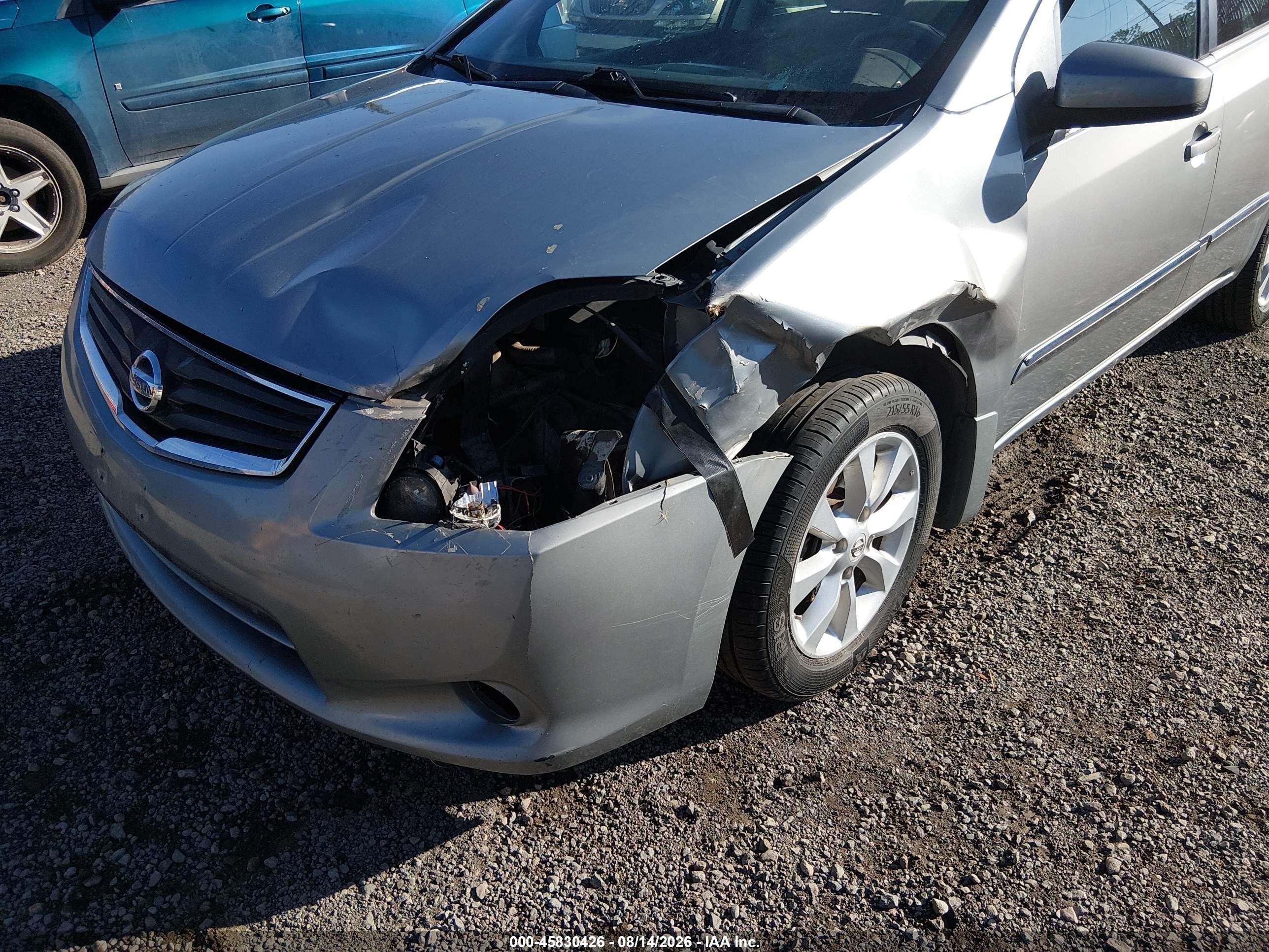2010 Nissan Sentra 2.0sl Gray vin: 3N1AB6AP4AL653211