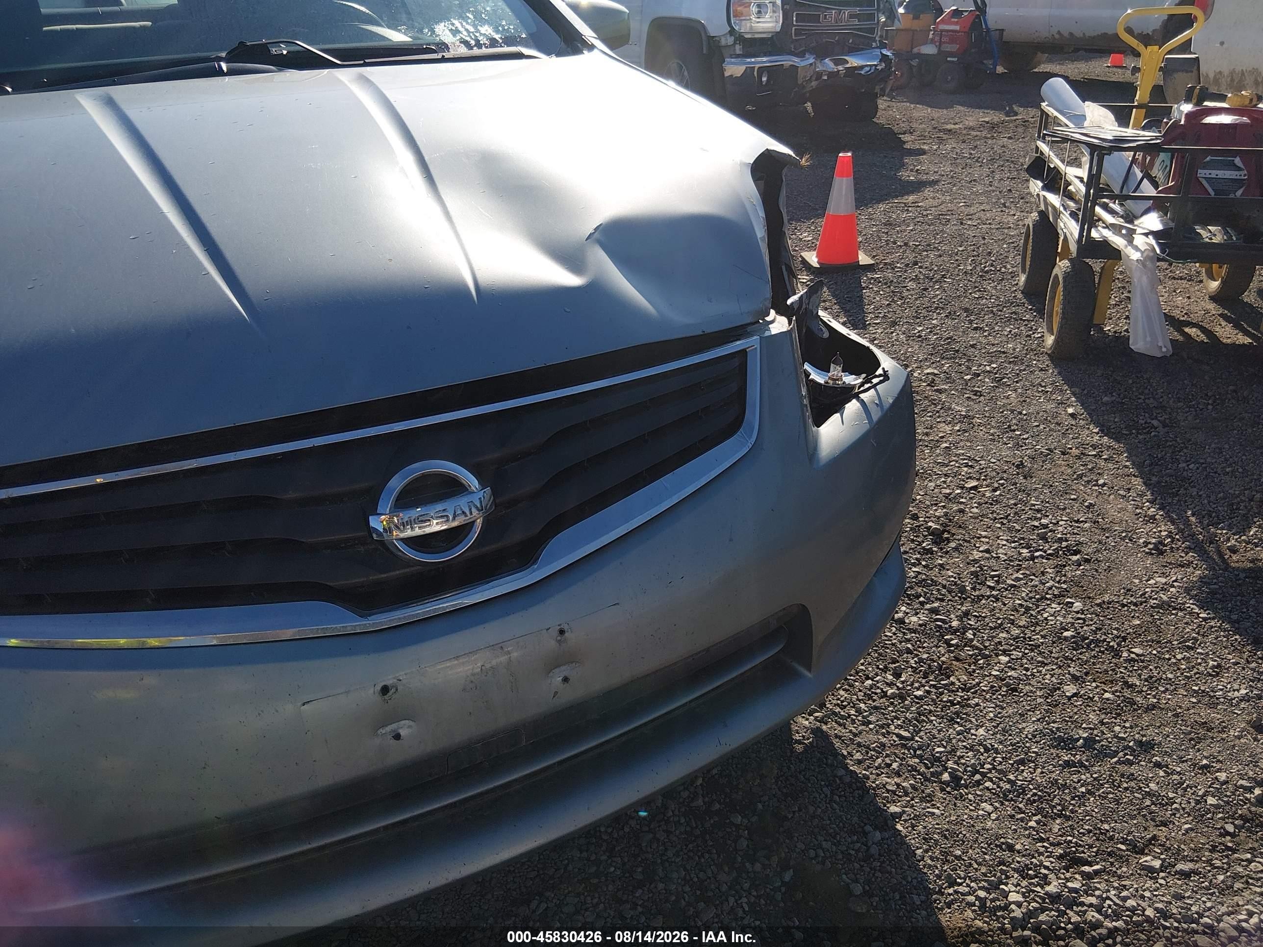 2010 Nissan Sentra 2.0sl Gray vin: 3N1AB6AP4AL653211