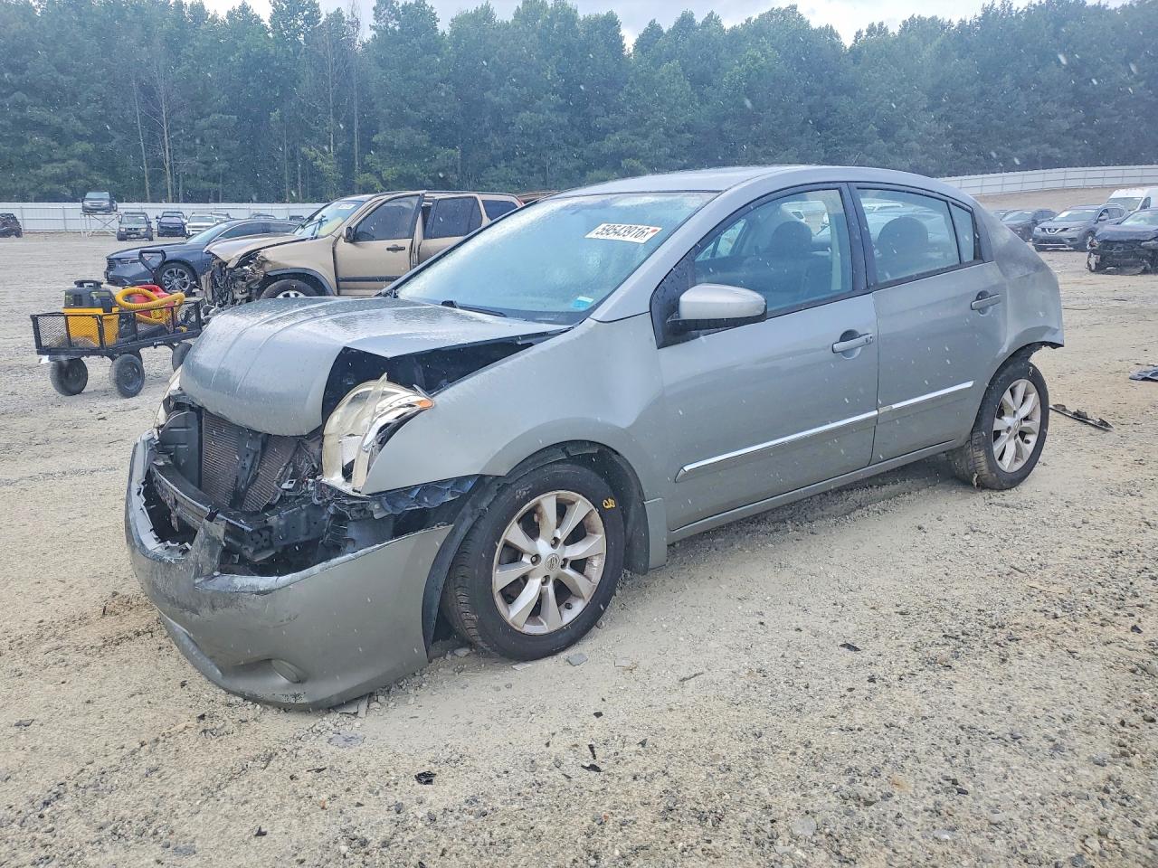 2010 Nissan Sentra 2.0 Gray vin: 3N1AB6AP4AL653452