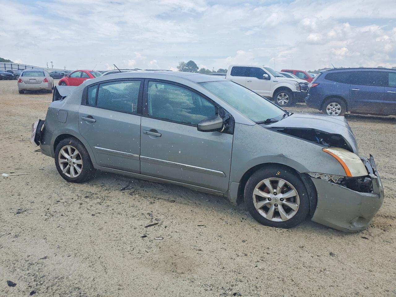 2010 Nissan Sentra 2.0 Gray vin: 3N1AB6AP4AL653452