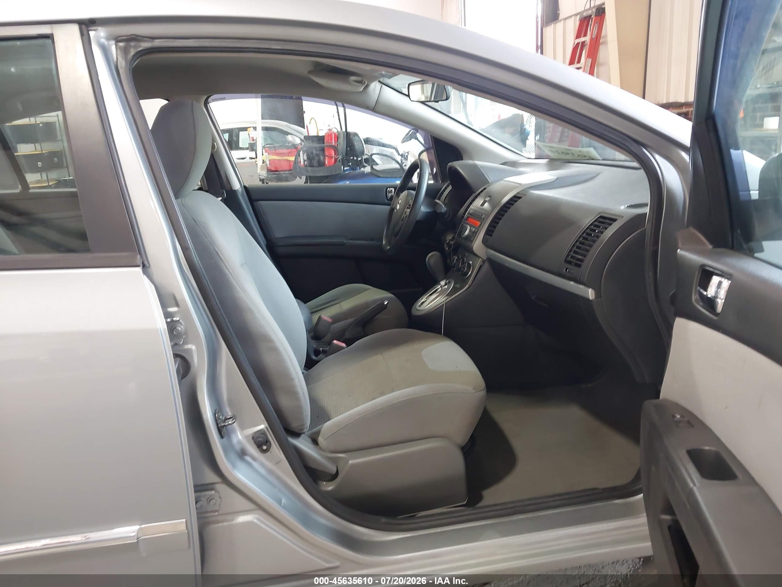2010 Nissan Sentra 2.0s Gray vin: 3N1AB6AP4AL659204