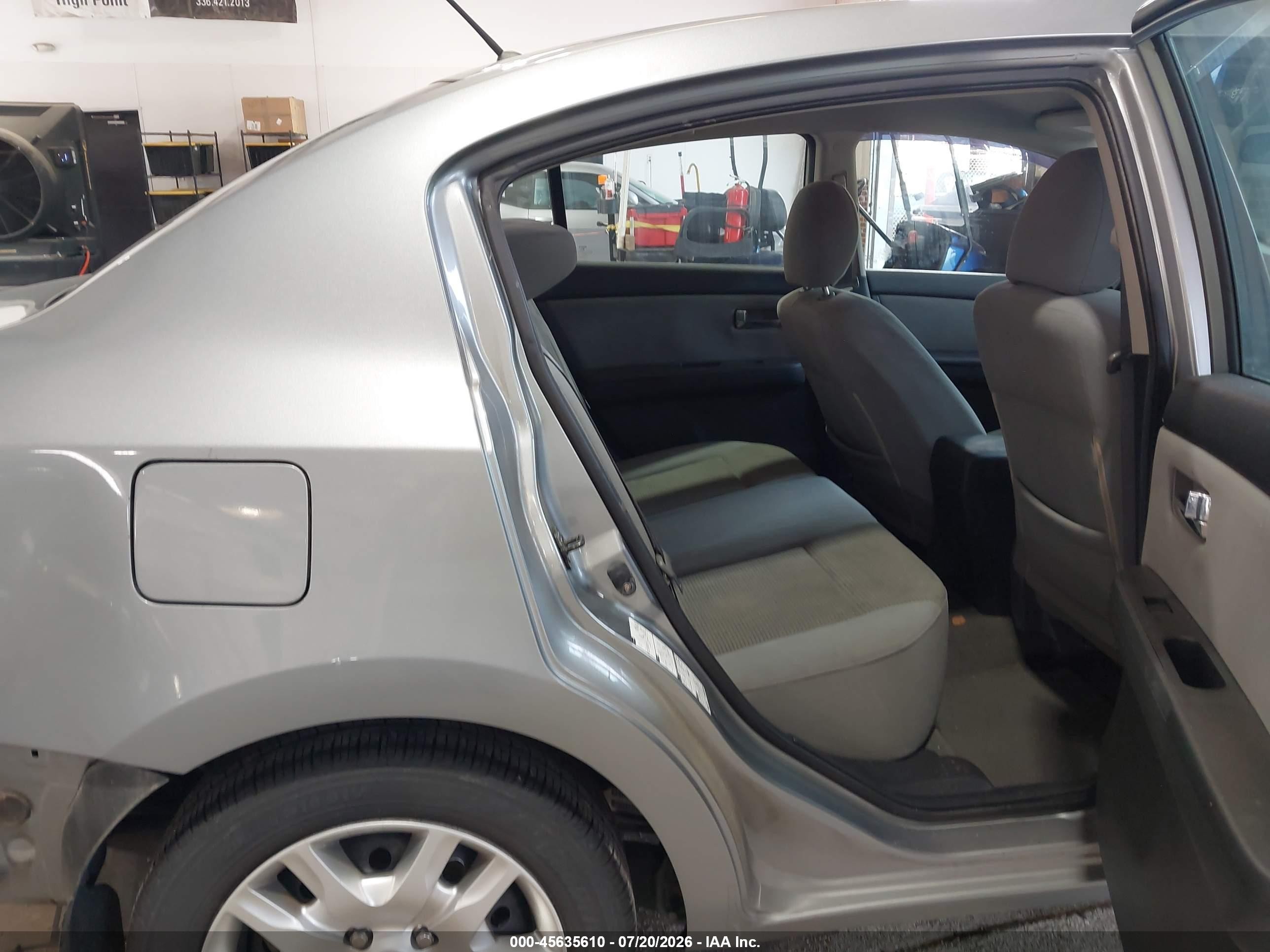 2010 Nissan Sentra 2.0s Gray vin: 3N1AB6AP4AL659204