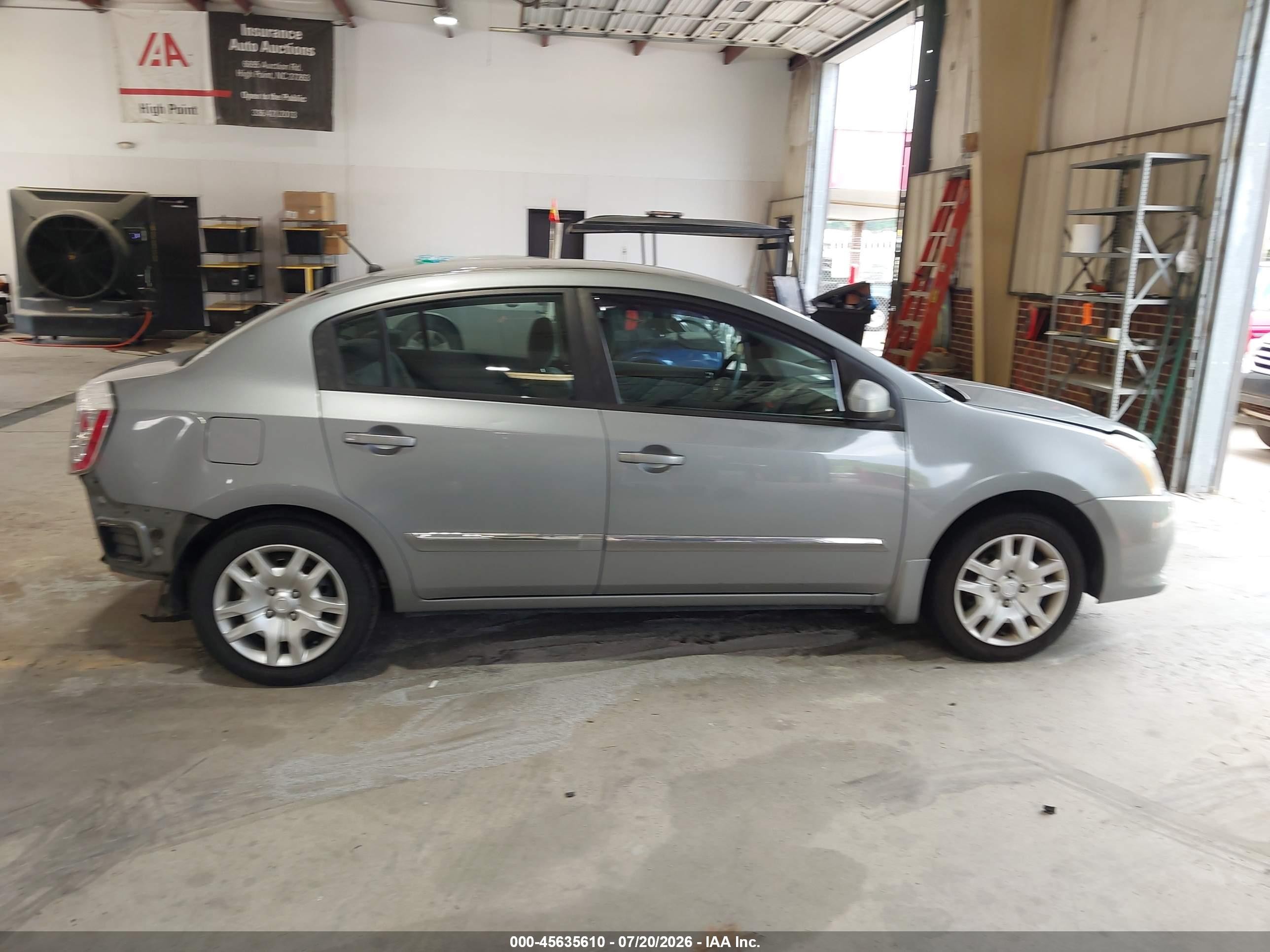 2010 Nissan Sentra 2.0s Gray vin: 3N1AB6AP4AL659204