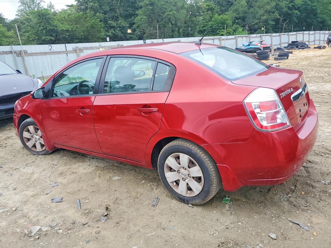 2010 Nissan Sentra 2.0 Red vin: 3N1AB6AP4AL667979