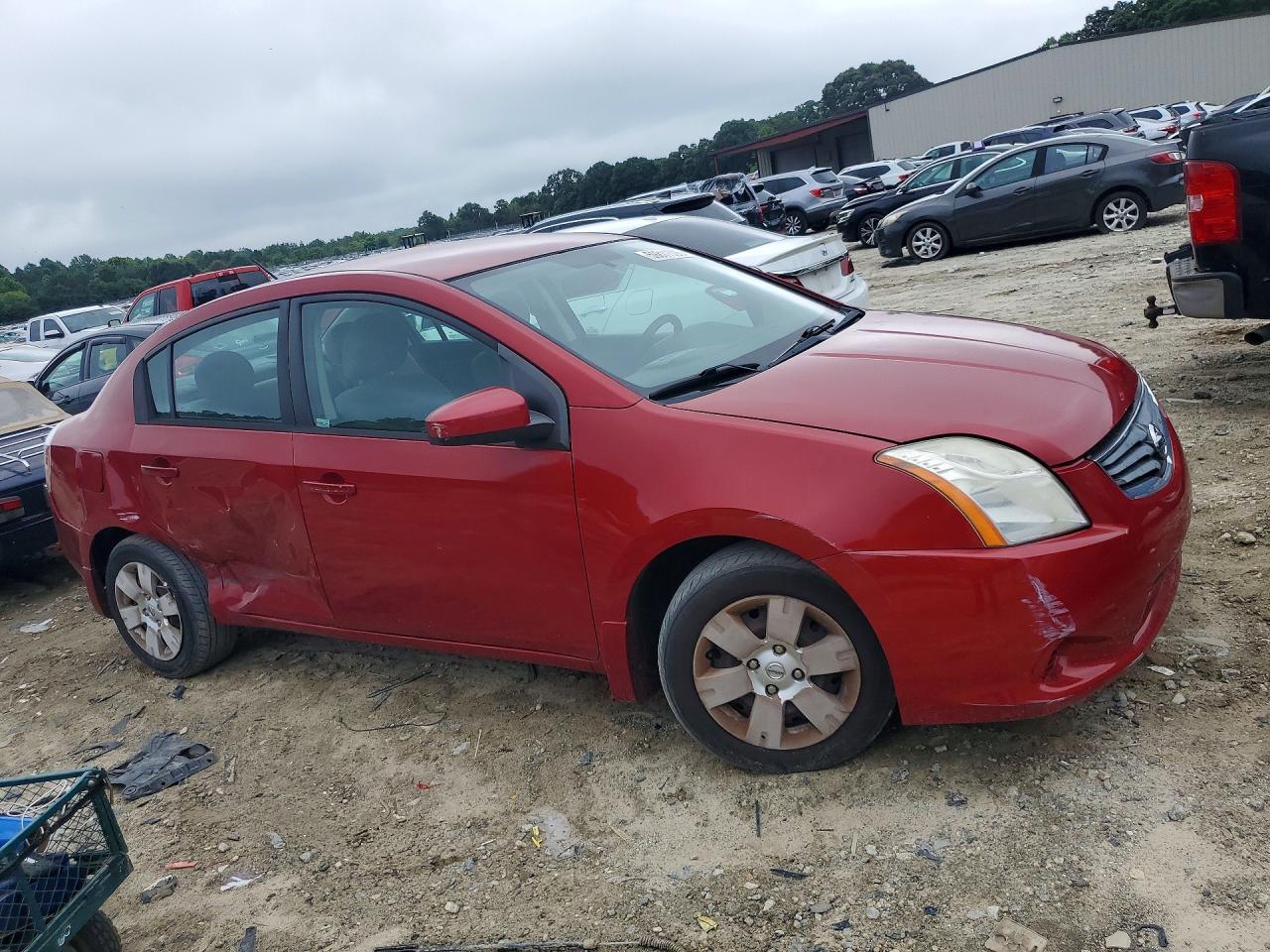 2010 Nissan Sentra 2.0 Red vin: 3N1AB6AP4AL667979