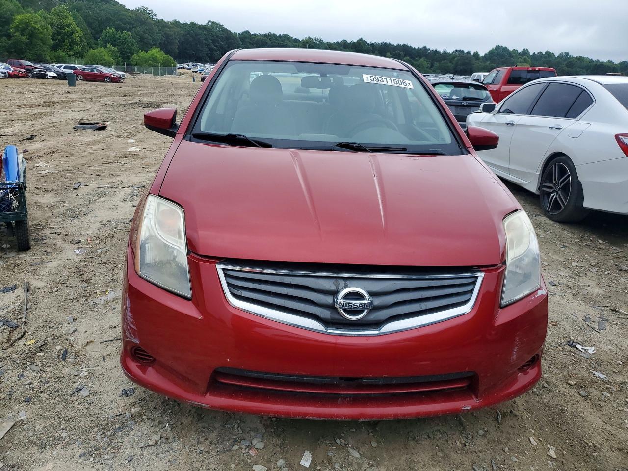 2010 Nissan Sentra 2.0 Red vin: 3N1AB6AP4AL667979