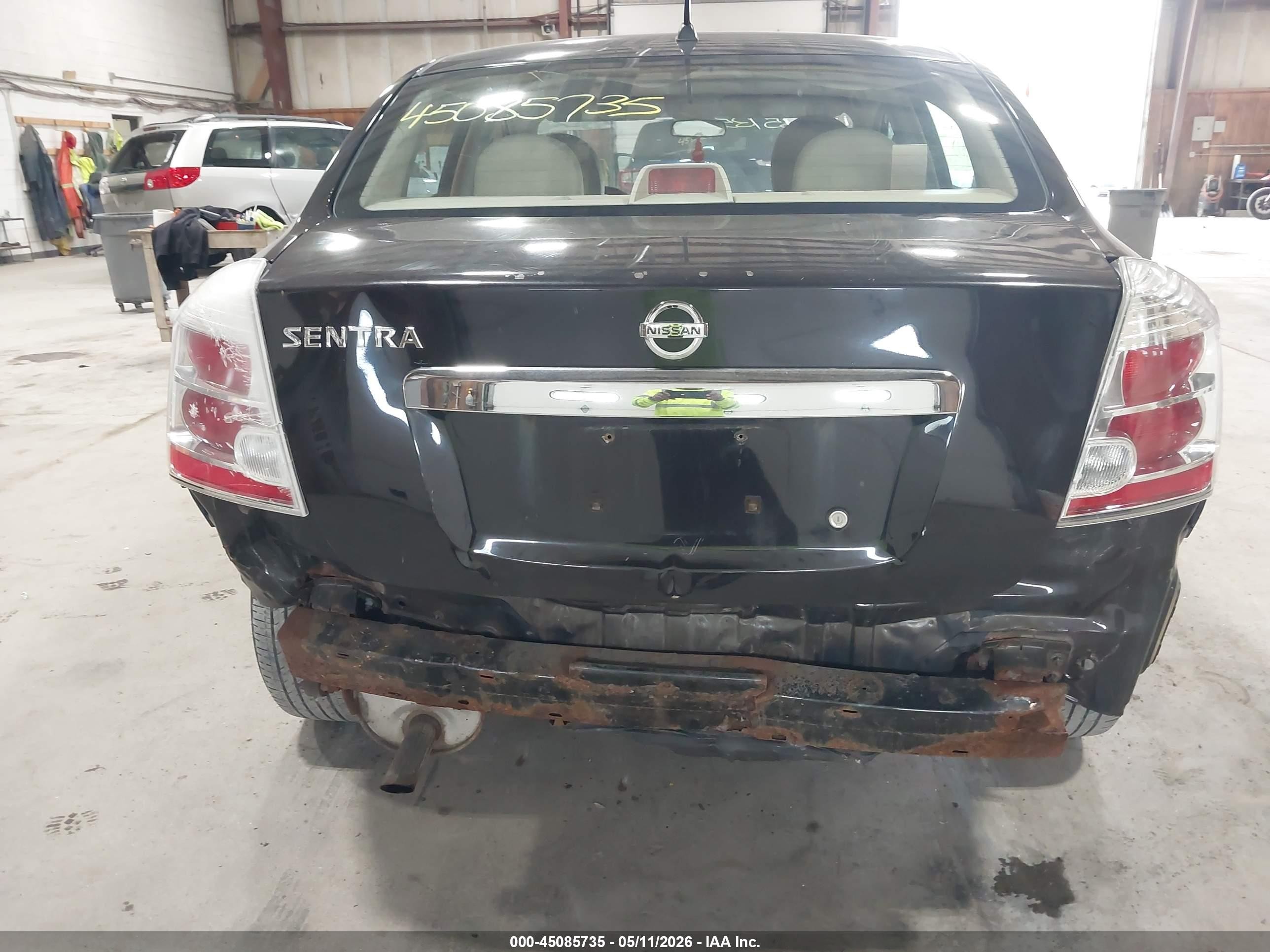 2010 Nissan Sentra 2.0s Black vin: 3N1AB6AP4AL691022