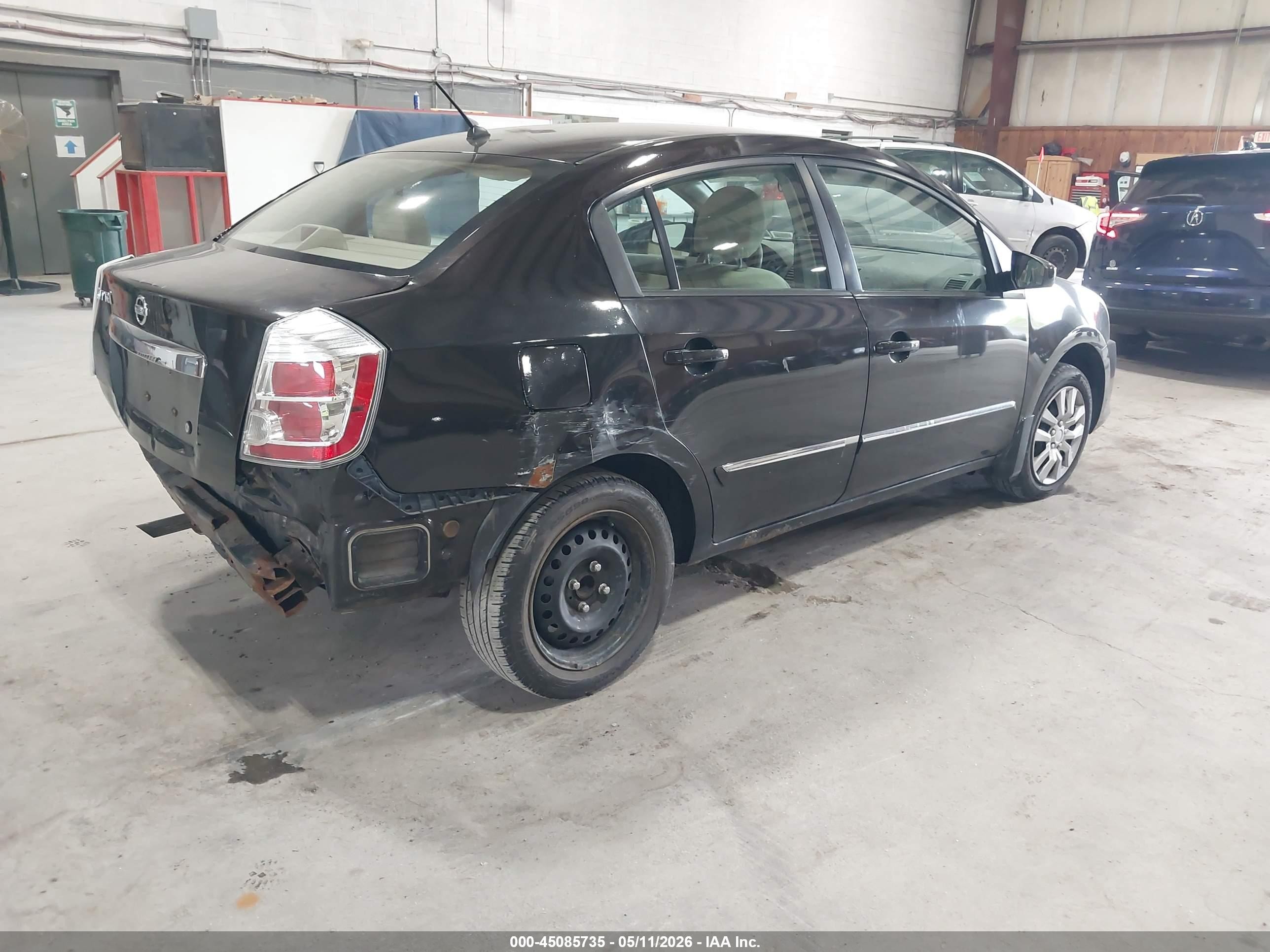 2010 Nissan Sentra 2.0s Black vin: 3N1AB6AP4AL691022