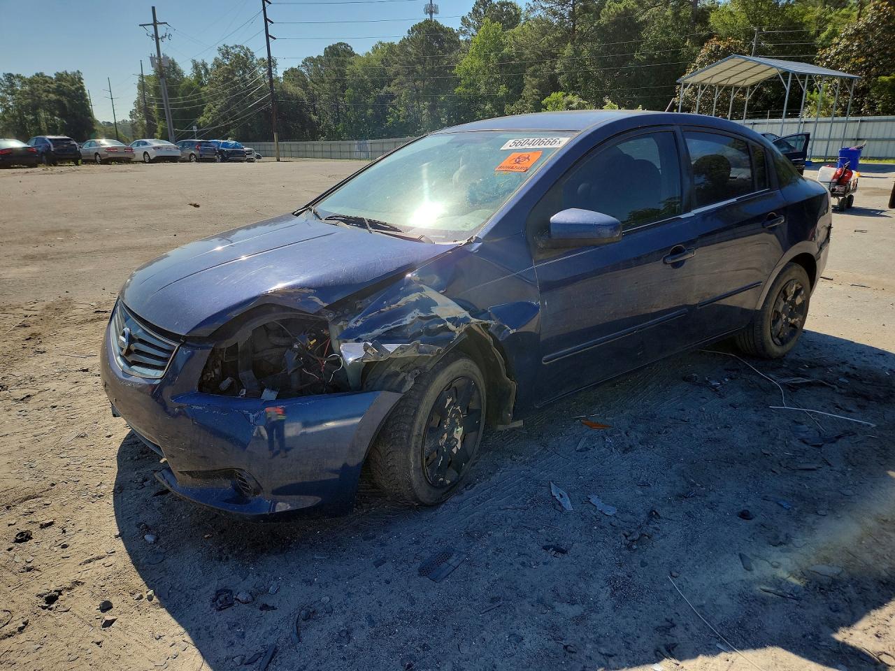 2010 Nissan Sentra 2.0 Blue vin: 3N1AB6AP4AL719109