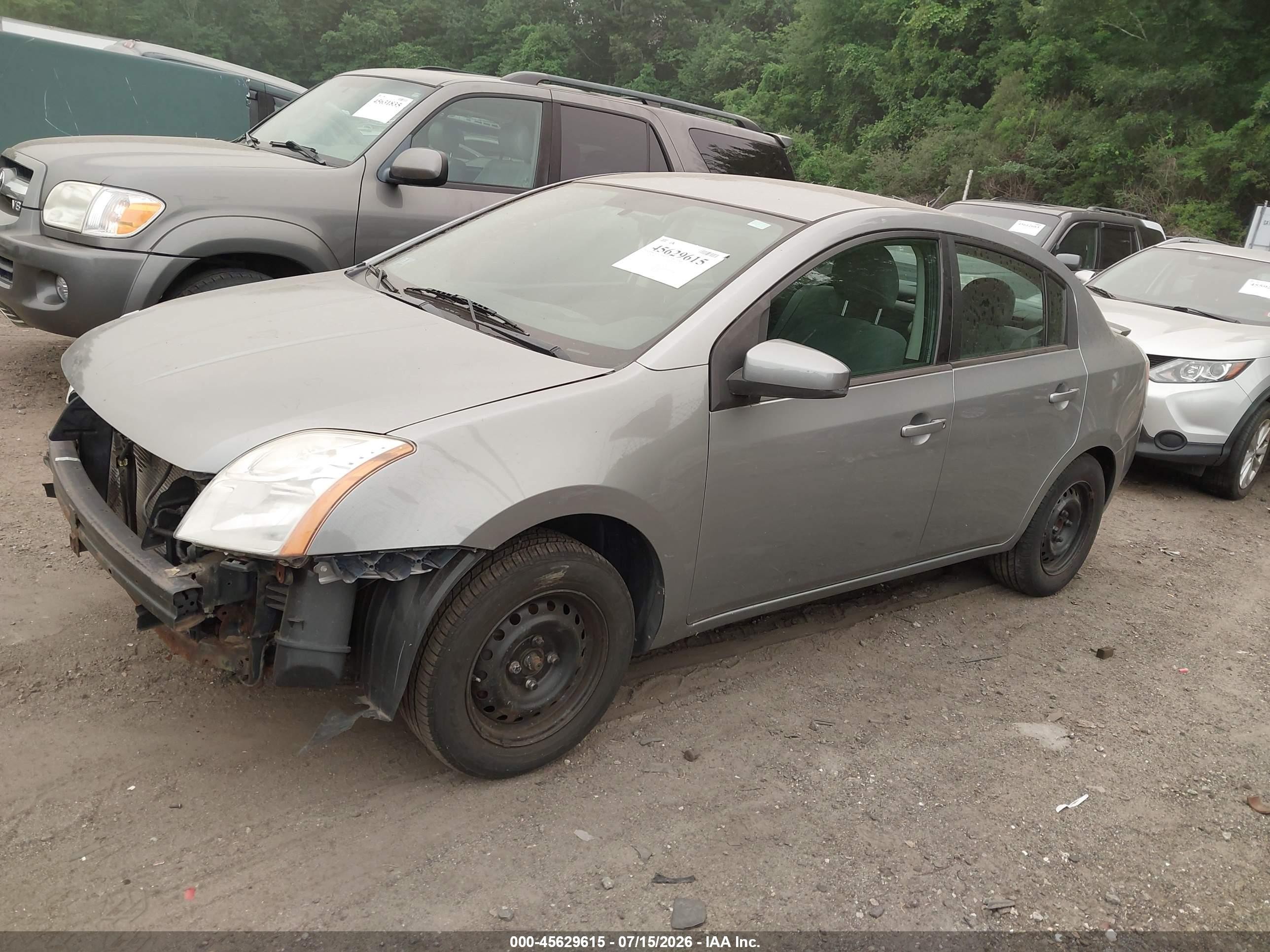 2011 Nissan Sentra 2.0 Gray vin: 3N1AB6AP4BL620596