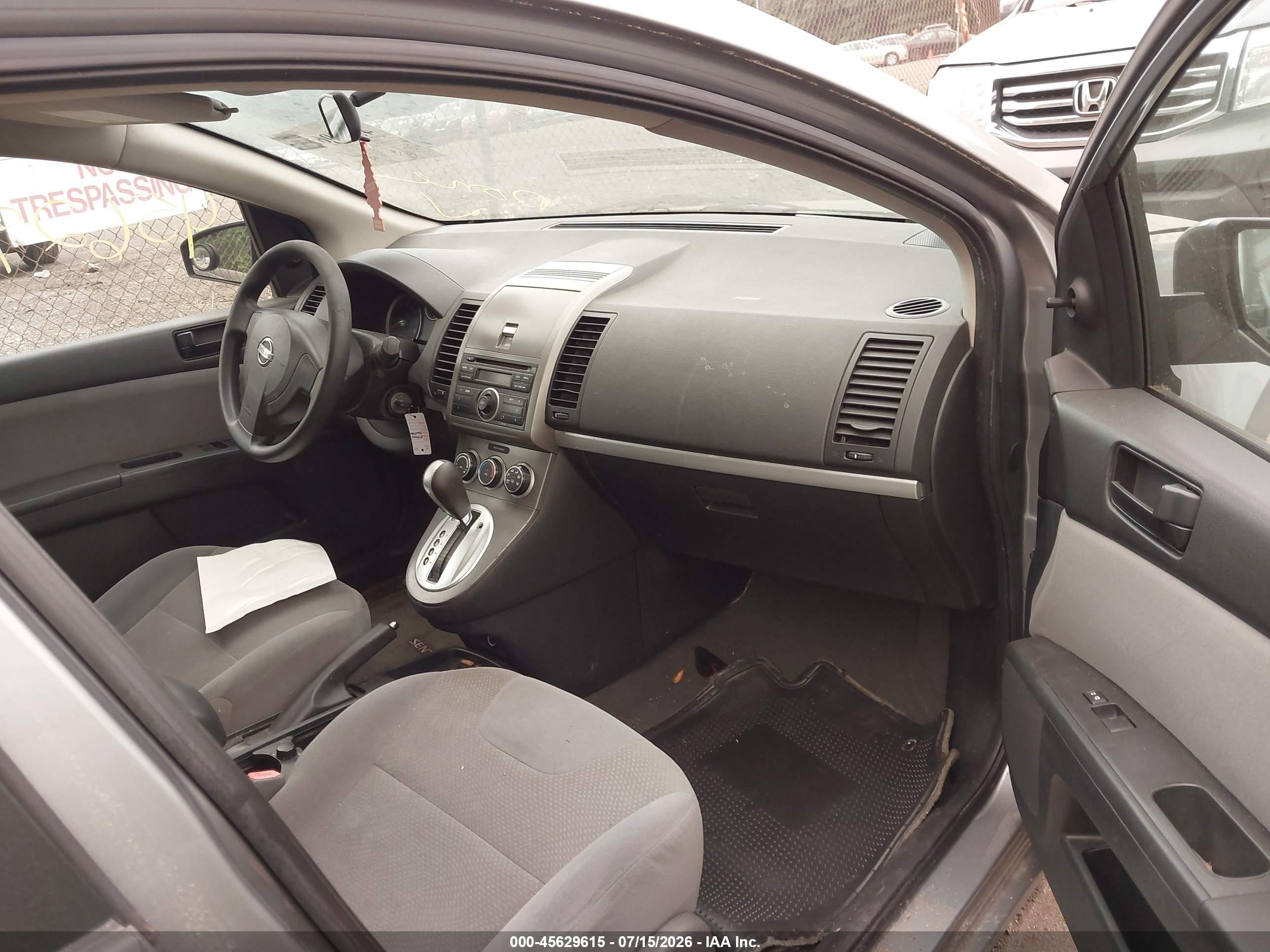 2011 Nissan Sentra 2.0 Gray vin: 3N1AB6AP4BL620596