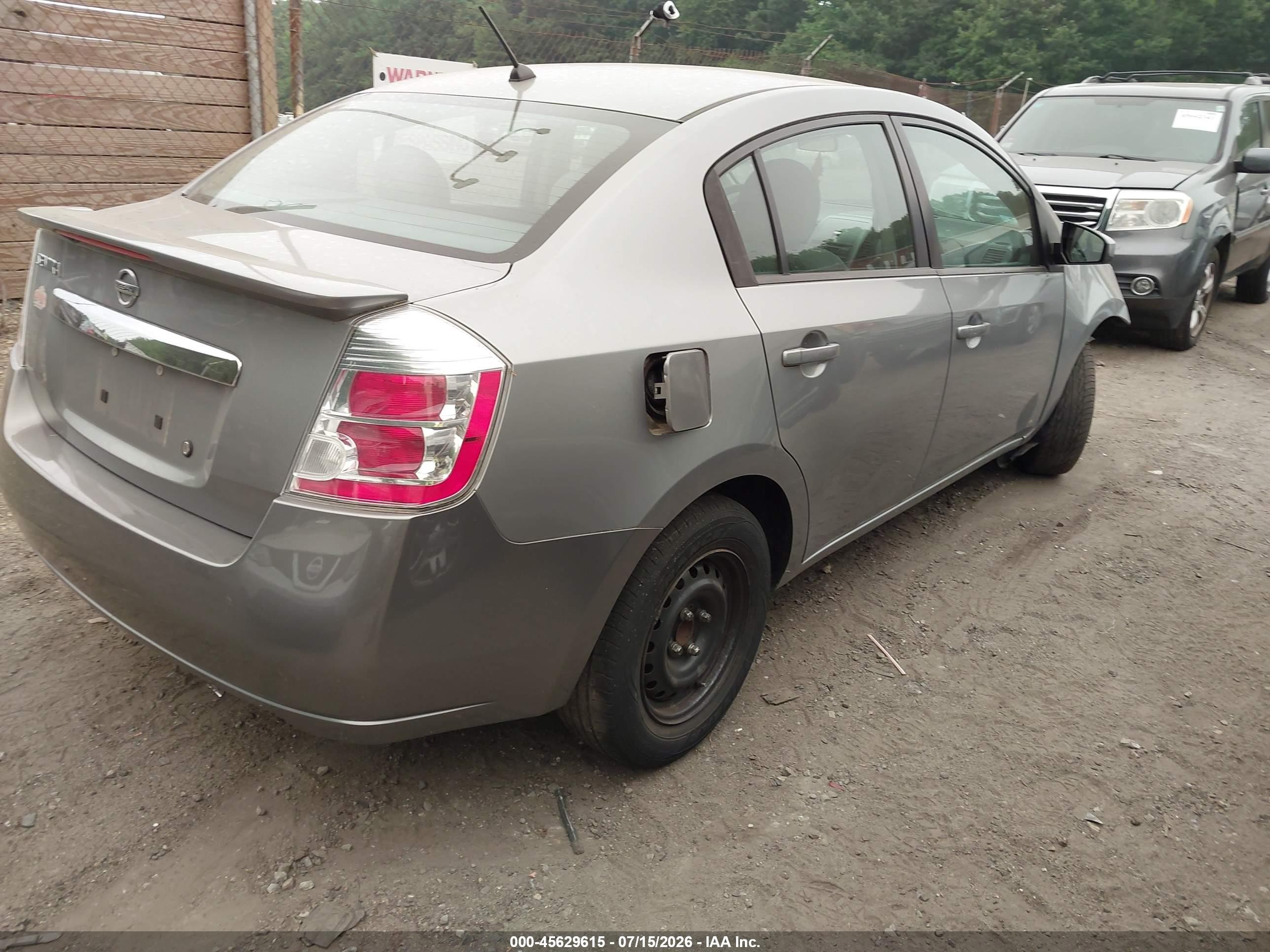 2011 Nissan Sentra 2.0 Gray vin: 3N1AB6AP4BL620596