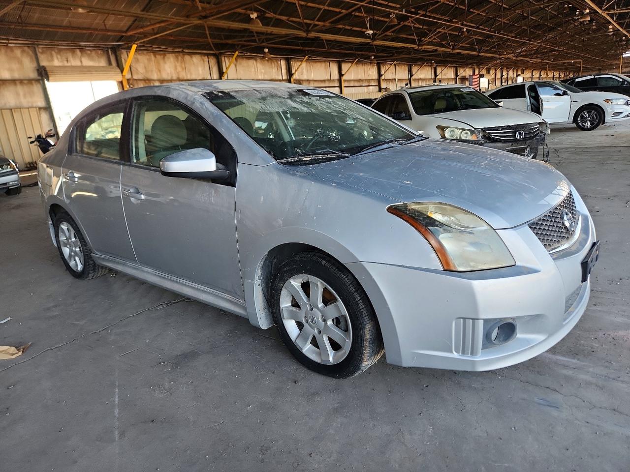 2011 Nissan Sentra 2.0 Silver vin: 3N1AB6AP4BL621537