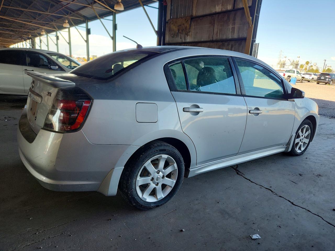 2011 Nissan Sentra 2.0 Silver vin: 3N1AB6AP4BL621537
