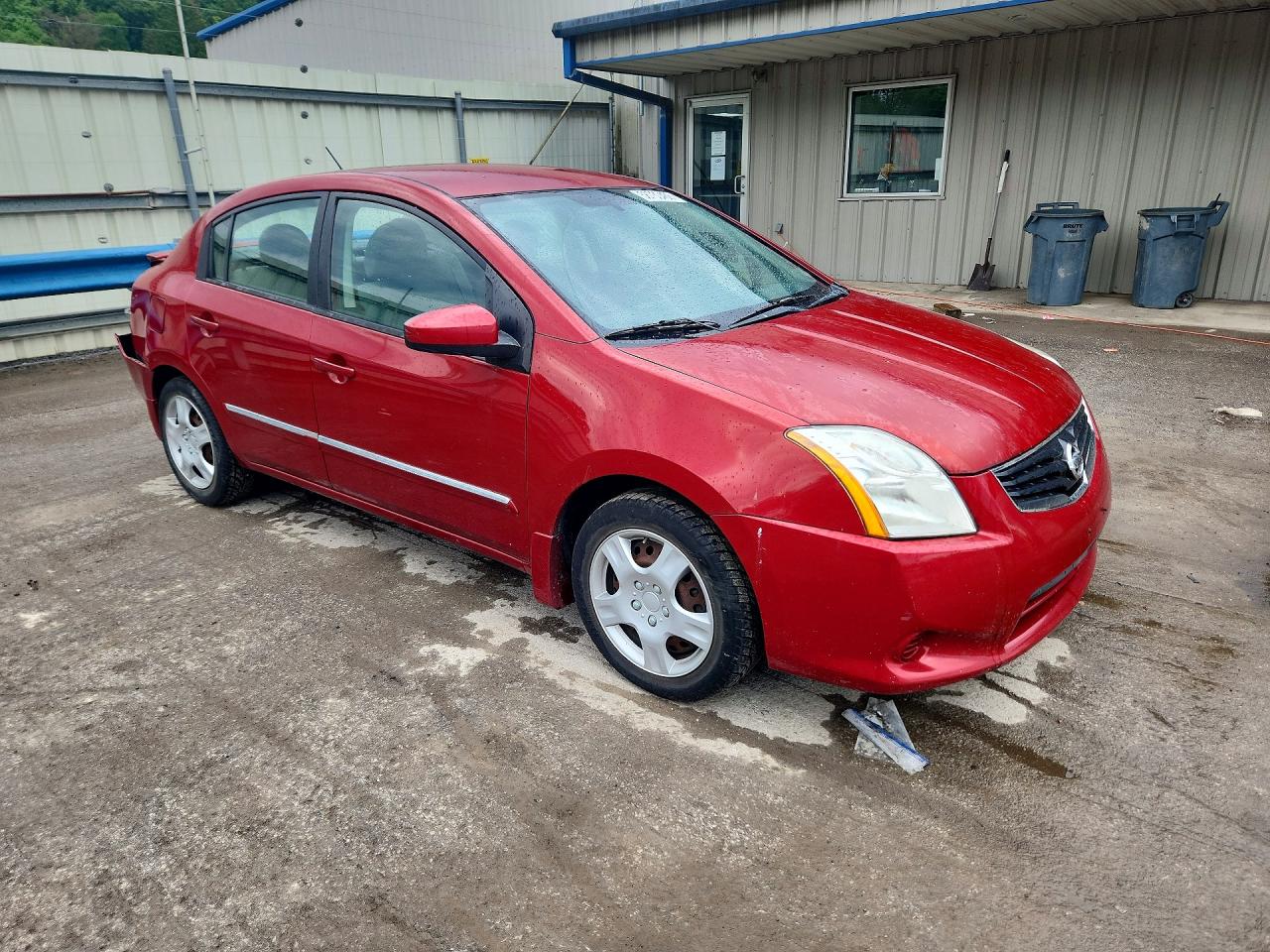 2011 Nissan Sentra 2.0 Burgundy vin: 3N1AB6AP4BL629007