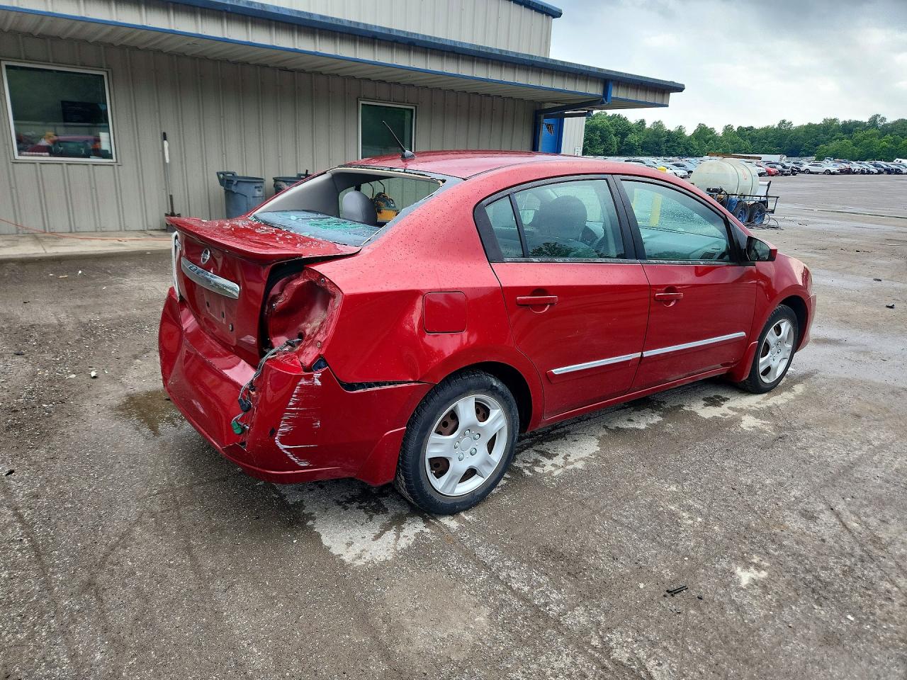 2011 Nissan Sentra 2.0 Burgundy vin: 3N1AB6AP4BL629007