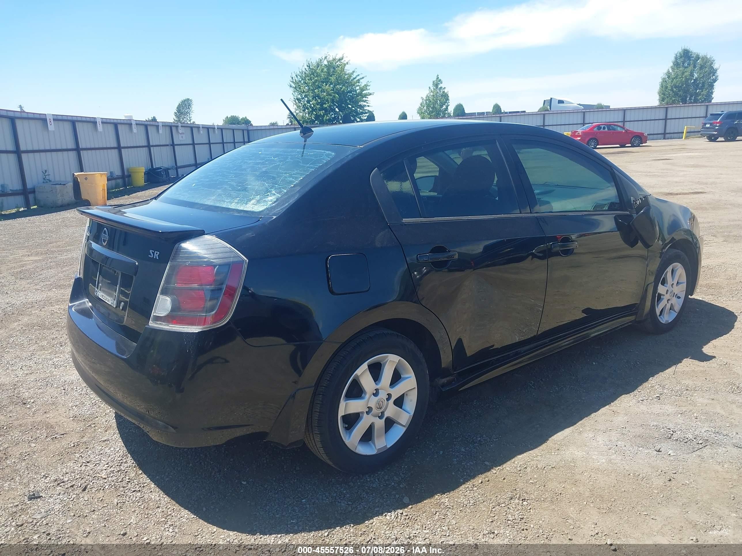 2011 Nissan Sentra 2.0sr Black vin: 3N1AB6AP4BL629749