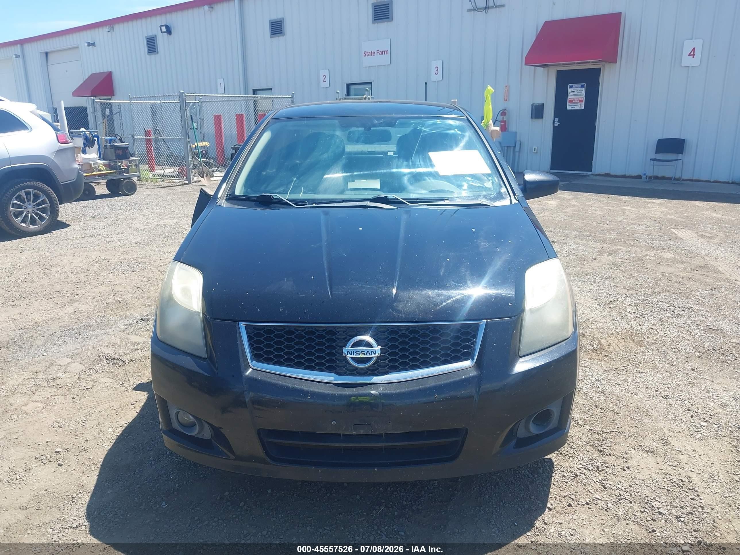 2011 Nissan Sentra 2.0sr Black vin: 3N1AB6AP4BL629749