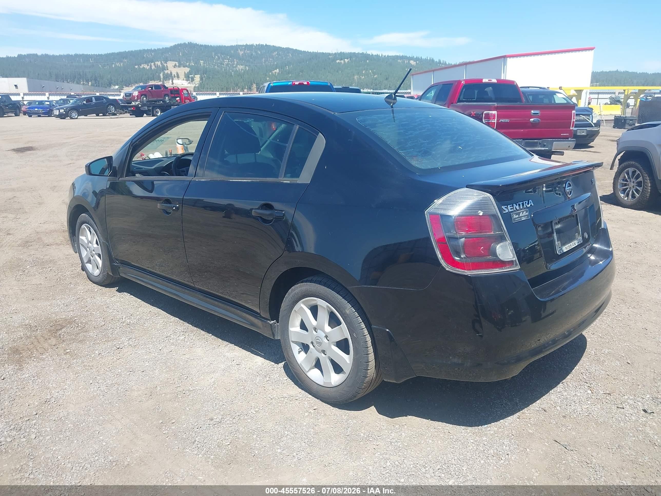 2011 Nissan Sentra 2.0sr Black vin: 3N1AB6AP4BL629749