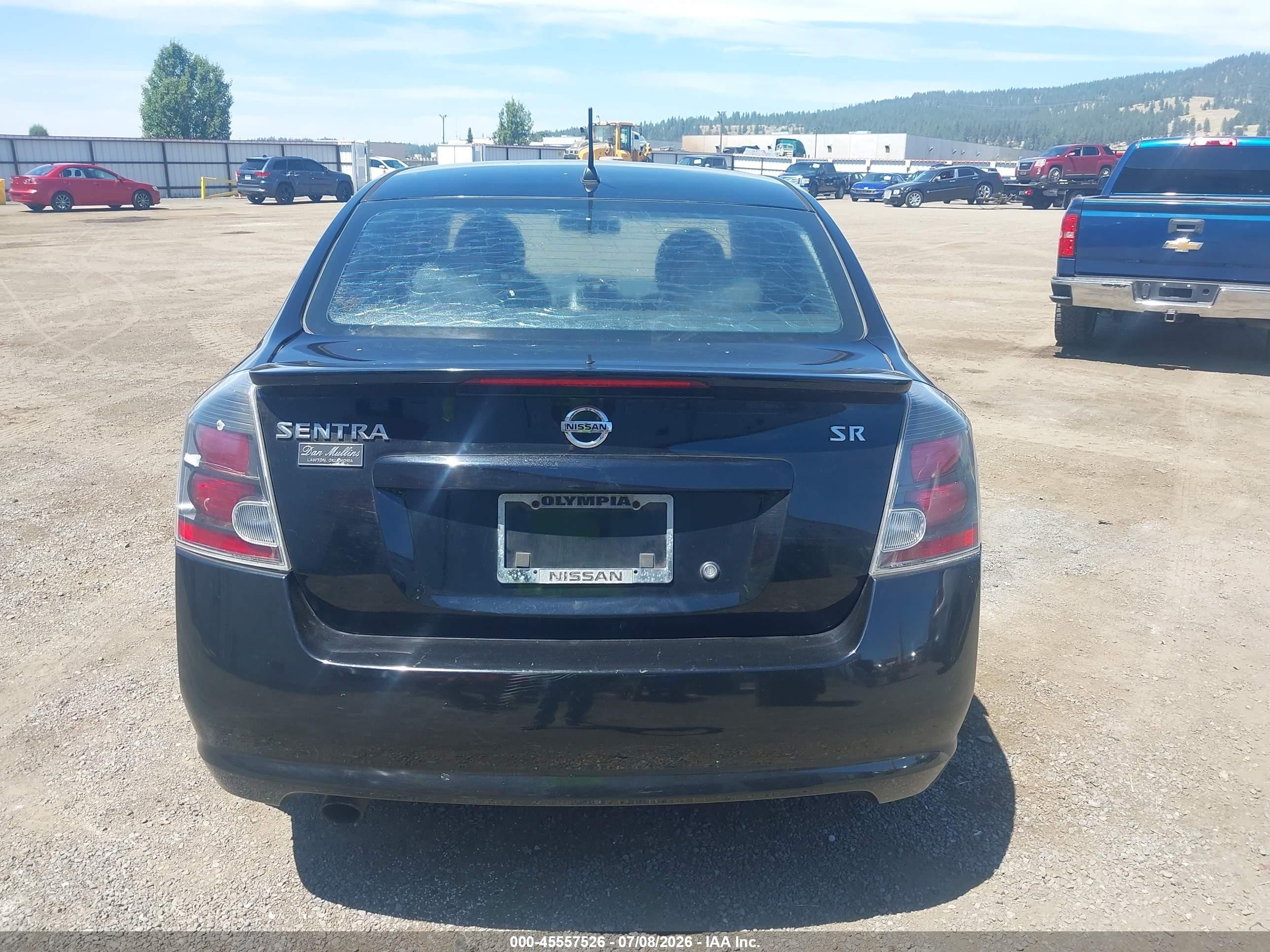 2011 Nissan Sentra 2.0sr Black vin: 3N1AB6AP4BL629749