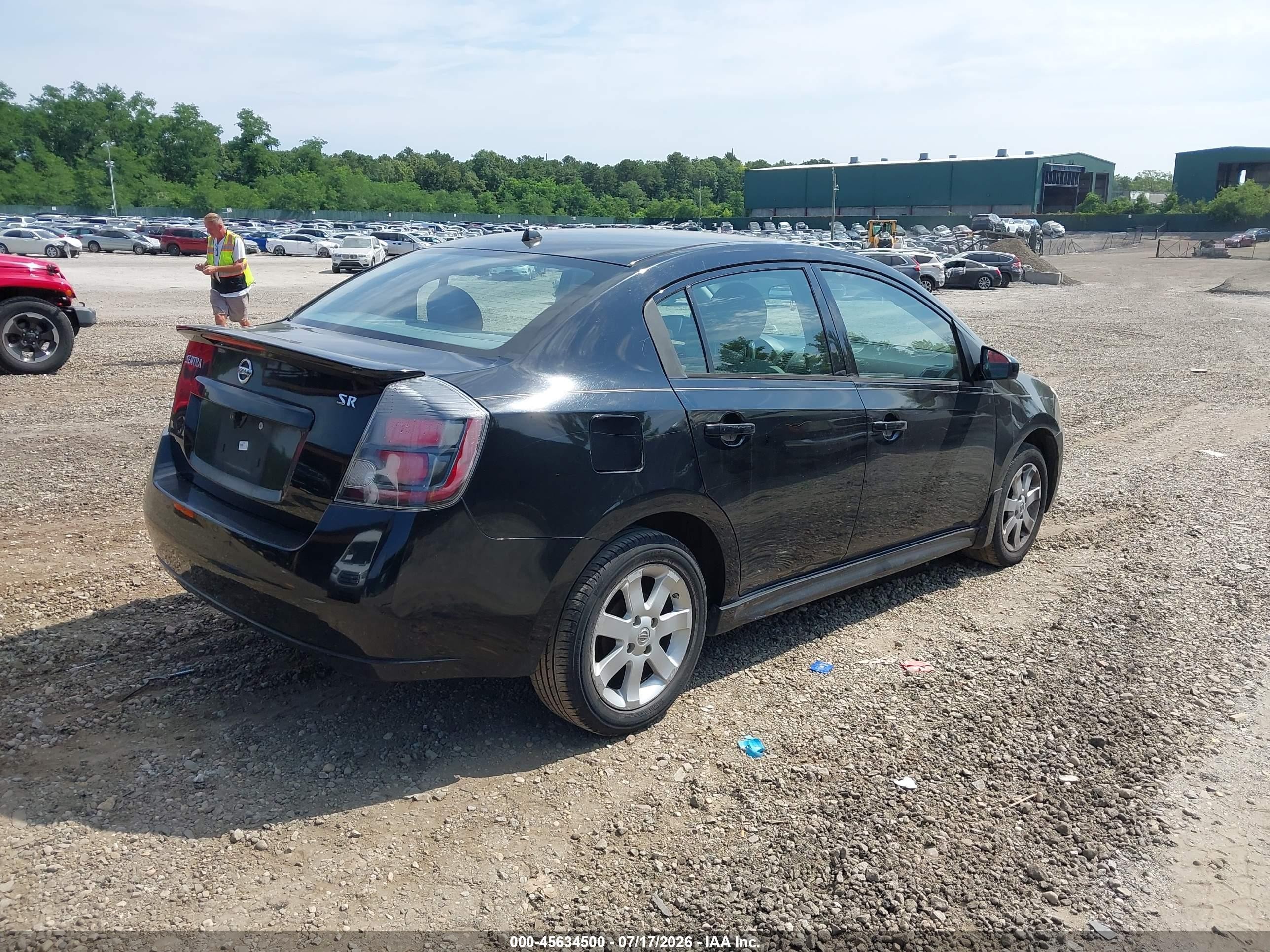 2011 Nissan Sentra 2.0sr Black vin: 3N1AB6AP4BL630500