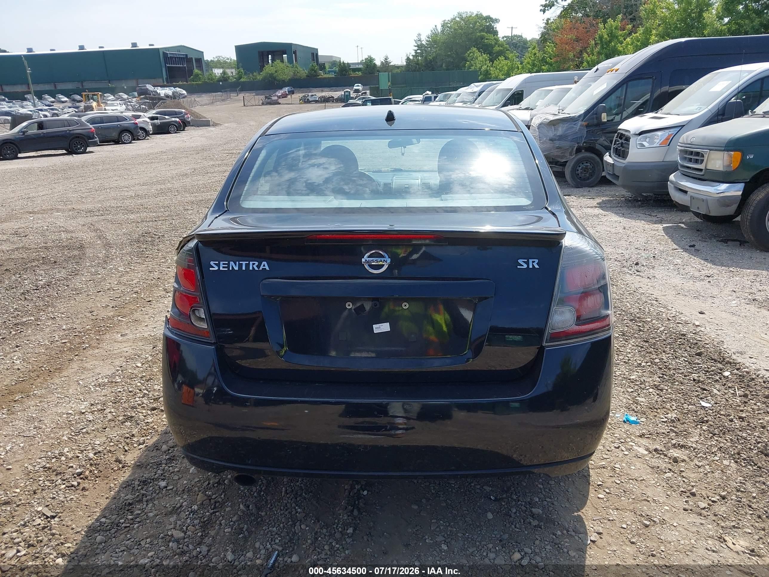 2011 Nissan Sentra 2.0sr Black vin: 3N1AB6AP4BL630500