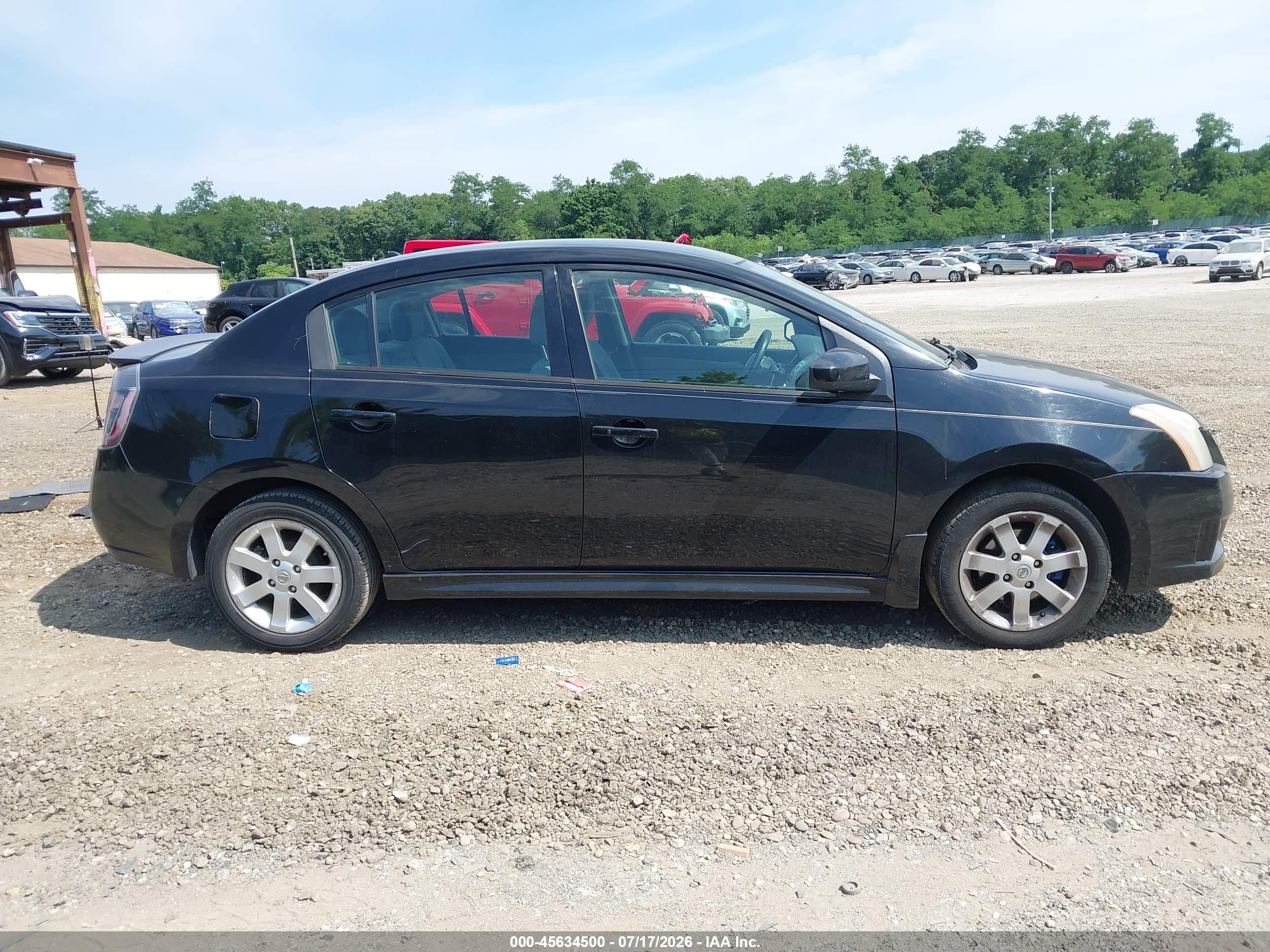 2011 Nissan Sentra 2.0sr Black vin: 3N1AB6AP4BL630500