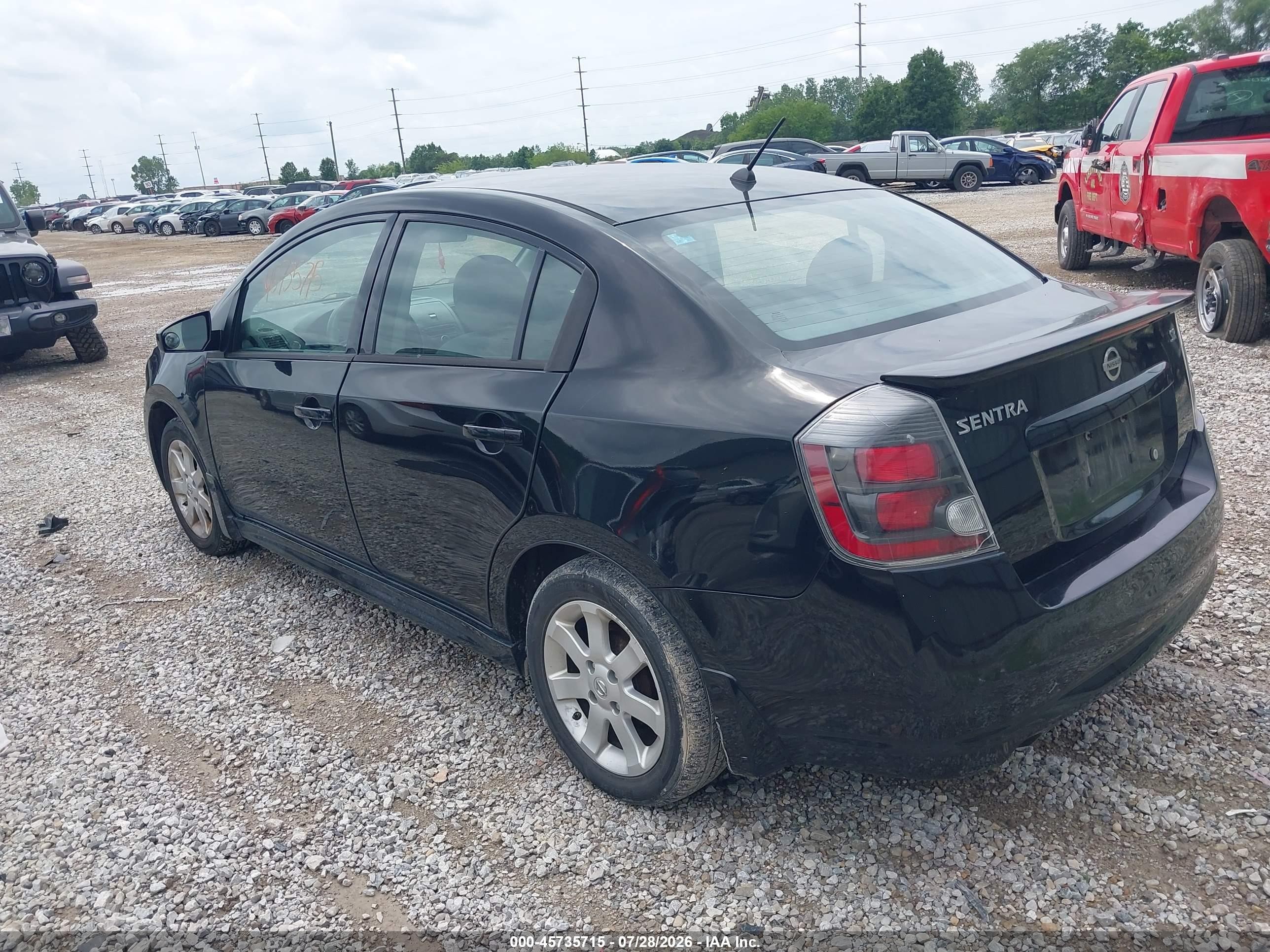 2011 Nissan Sentra 2.0sr Black vin: 3N1AB6AP4BL631775