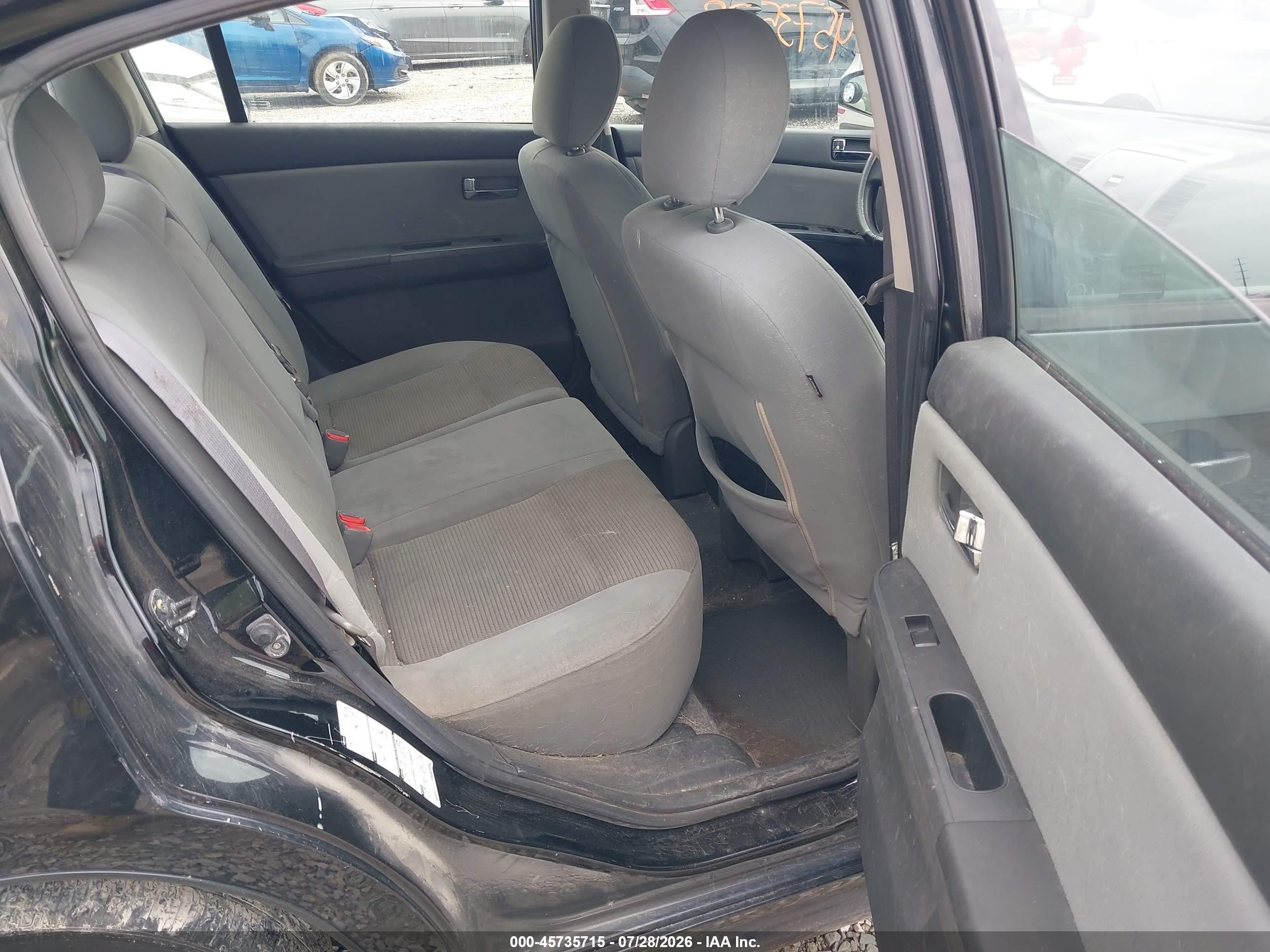 2011 Nissan Sentra 2.0sr Black vin: 3N1AB6AP4BL631775