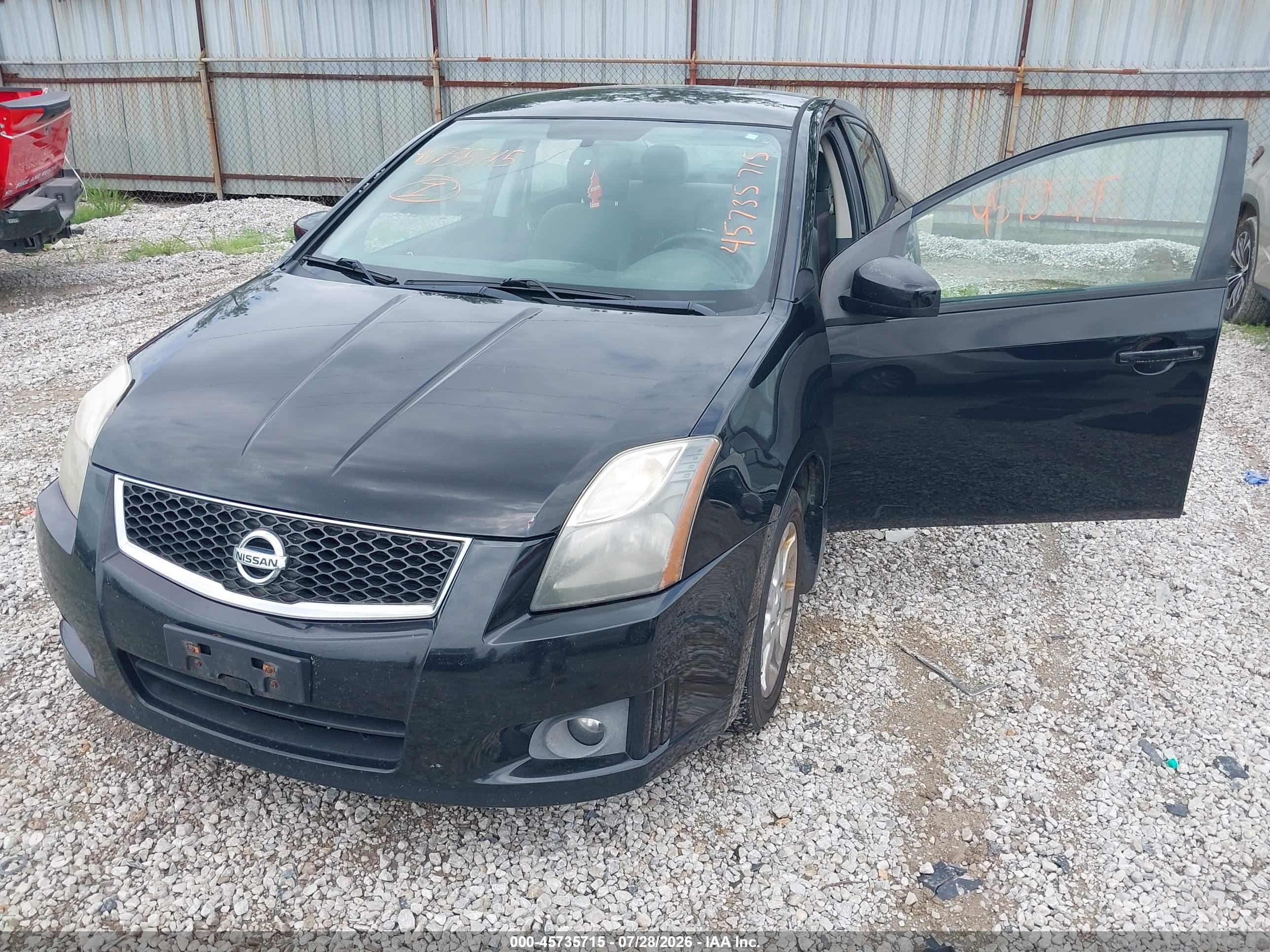 2011 Nissan Sentra 2.0sr Black vin: 3N1AB6AP4BL631775