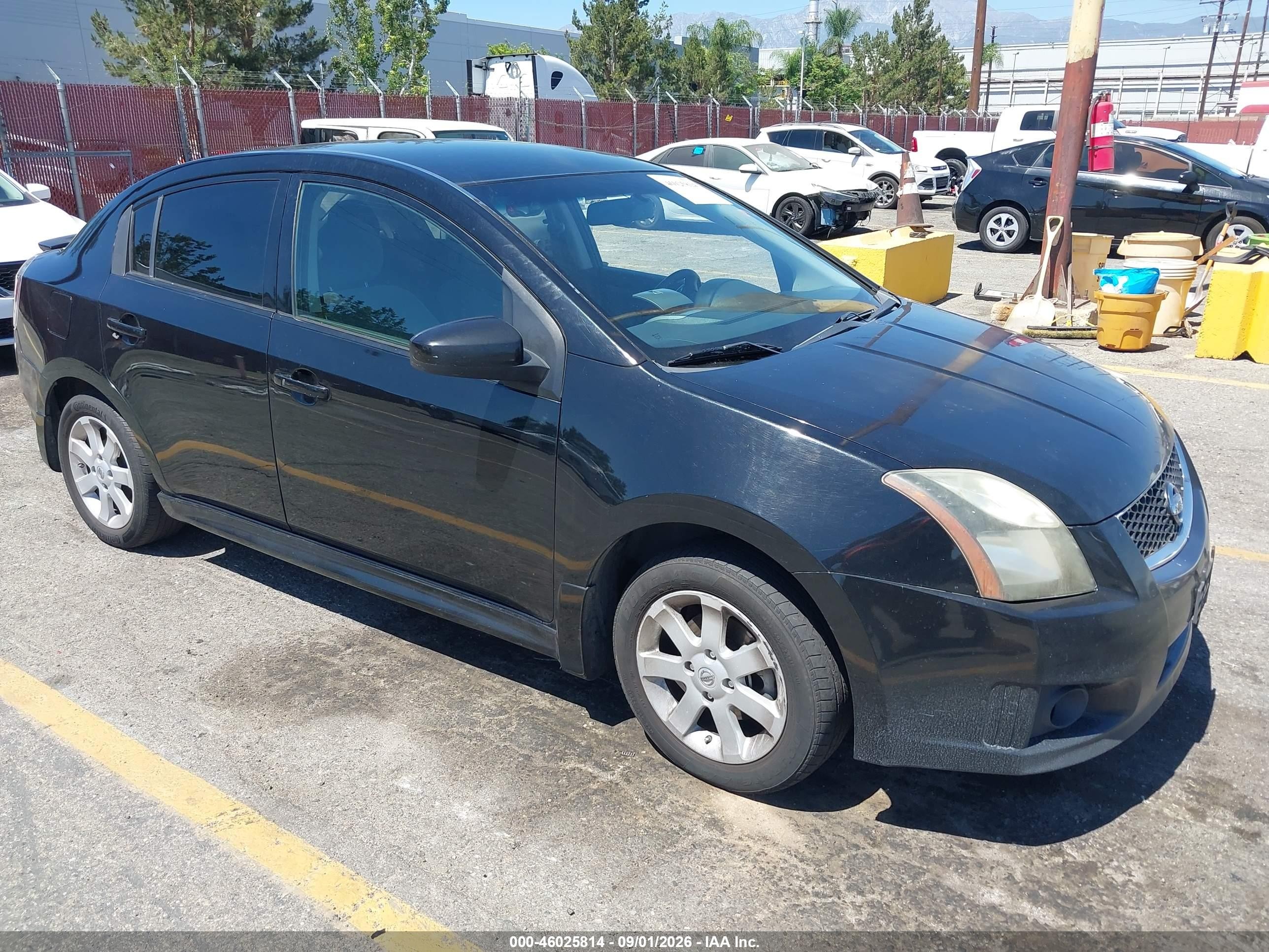 2011 Nissan Sentra 2.0sr Black vin: 3N1AB6AP4BL634269