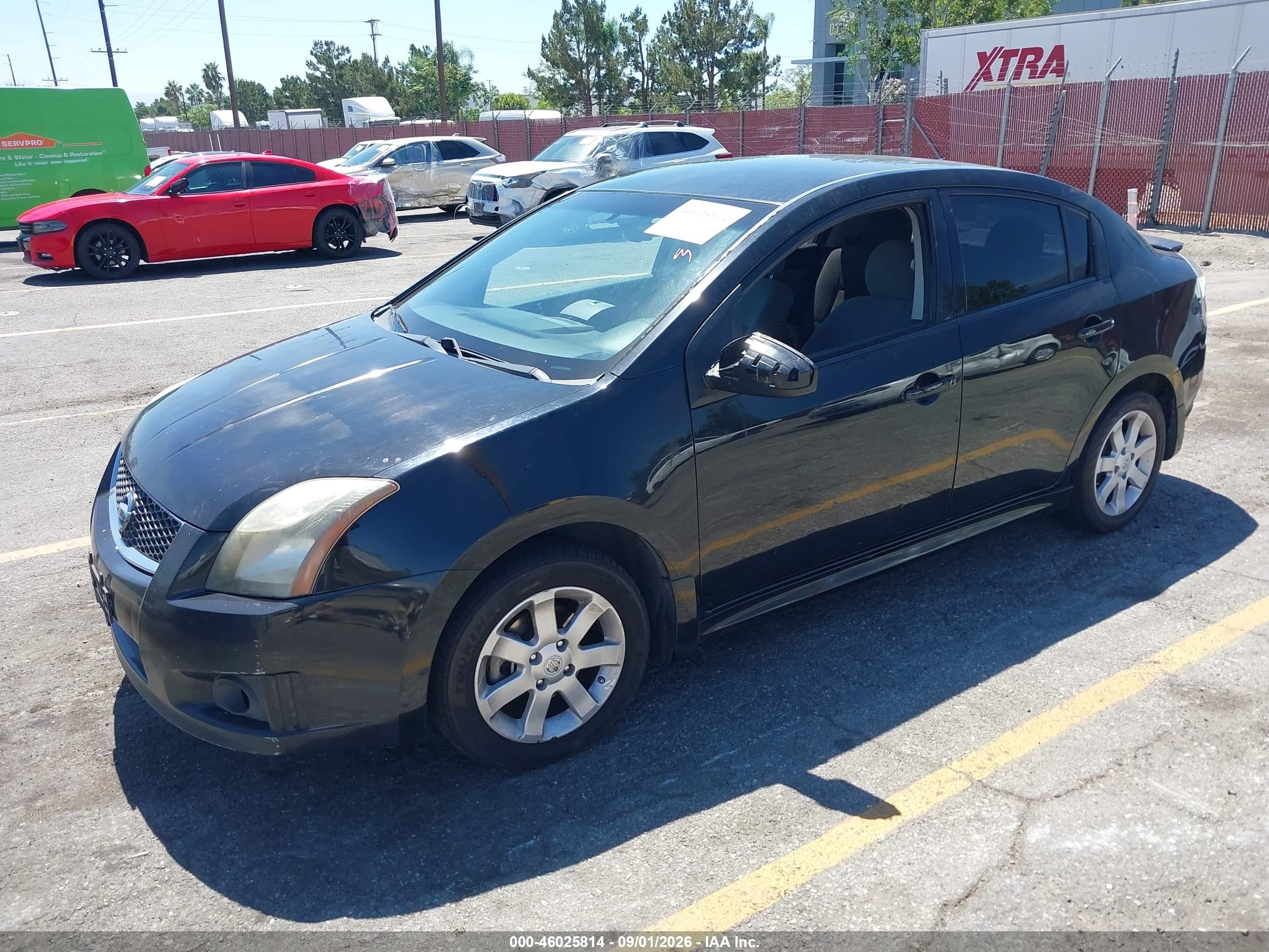 2011 Nissan Sentra 2.0sr Black vin: 3N1AB6AP4BL634269