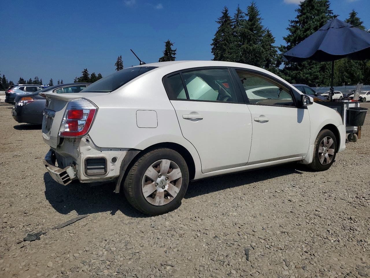 2011 Nissan Sentra 2.0 White vin: 3N1AB6AP4BL635650