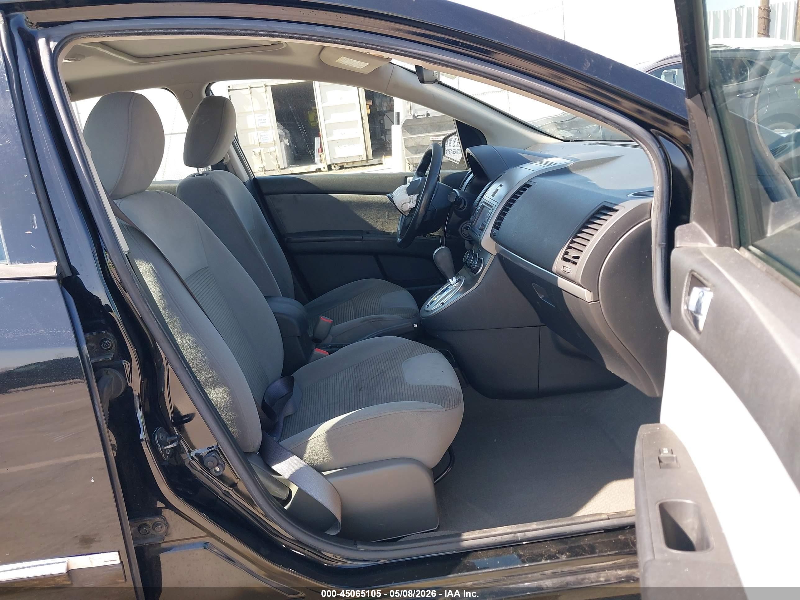 2011 Nissan Sentra 2.0sl Черный vin: 3N1AB6AP4BL653209