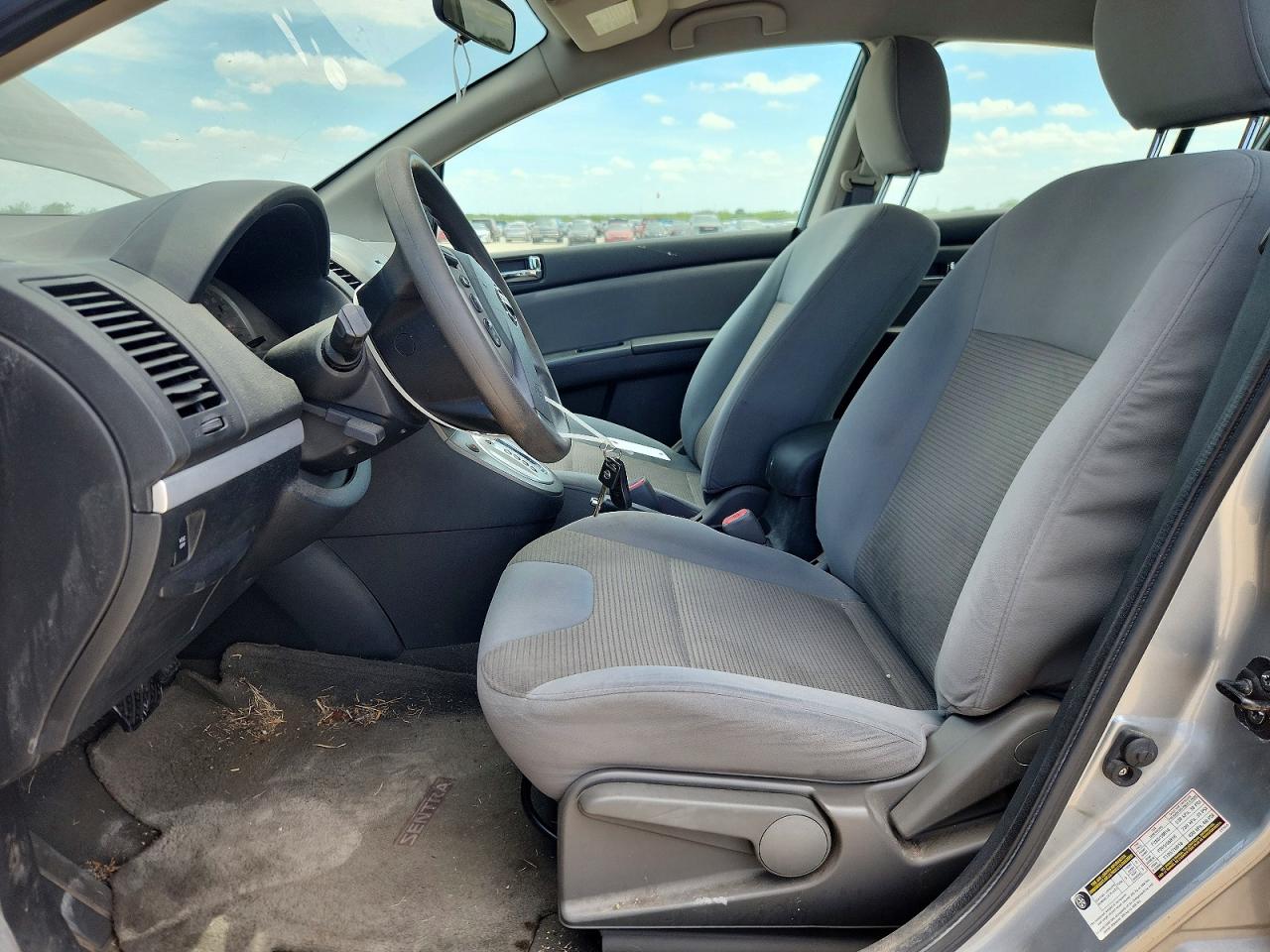 2011 Nissan Sentra 2.0 Silver vin: 3N1AB6AP4BL656384
