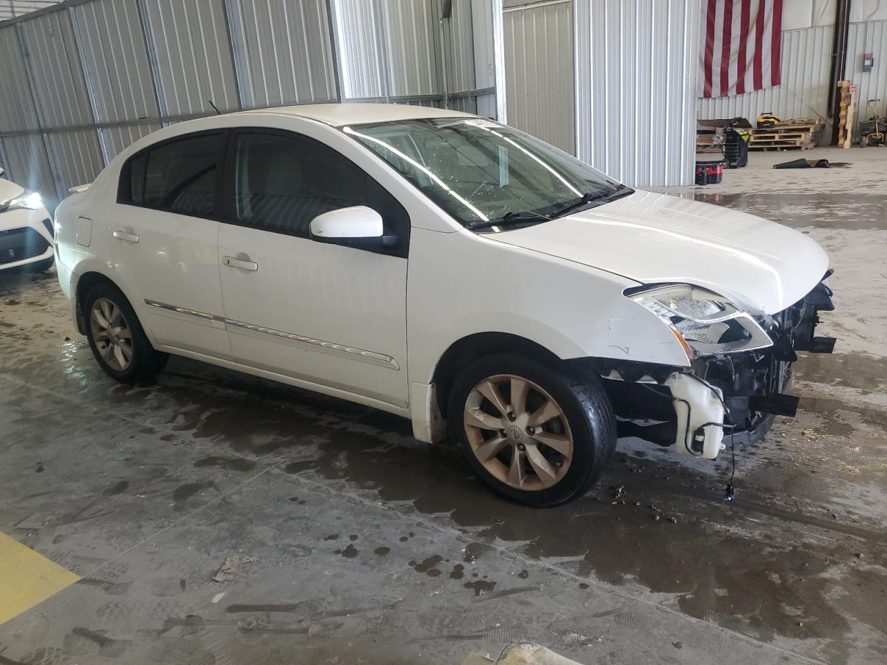 2011 Nissan Sentra 2.0 White vin: 3N1AB6AP4BL657583