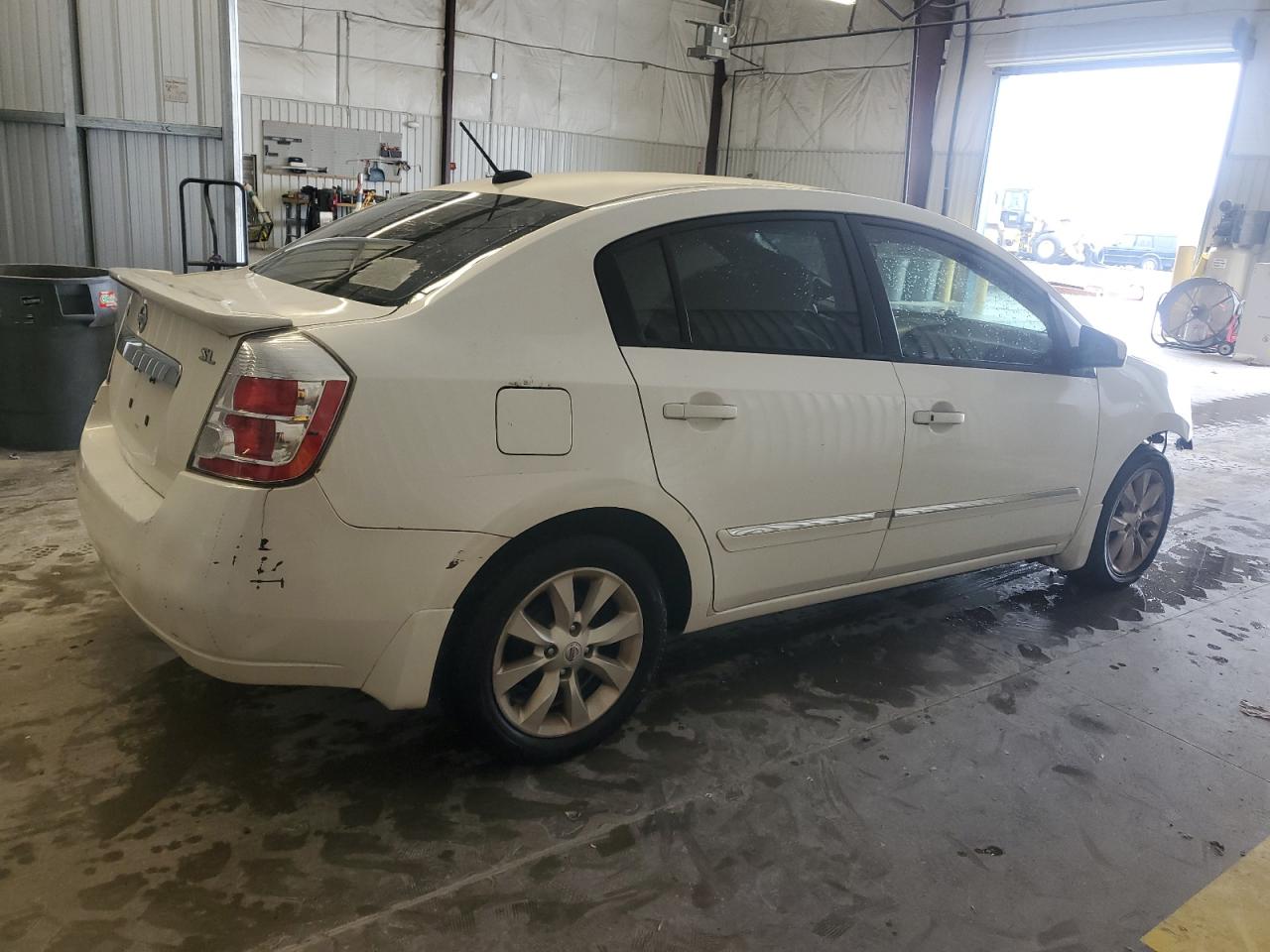 2011 Nissan Sentra 2.0 White vin: 3N1AB6AP4BL657583