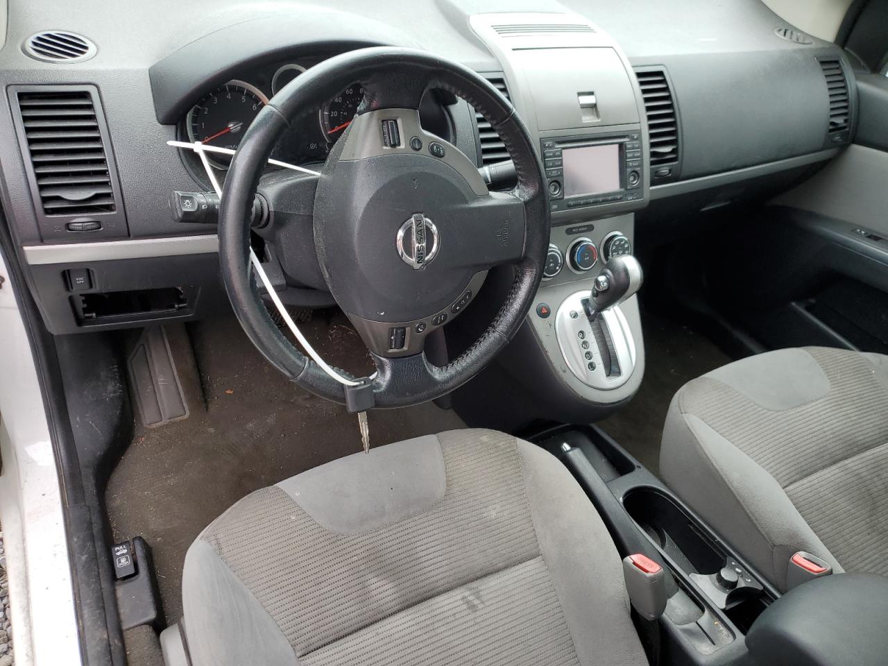 2011 Nissan Sentra 2.0 White vin: 3N1AB6AP4BL657583