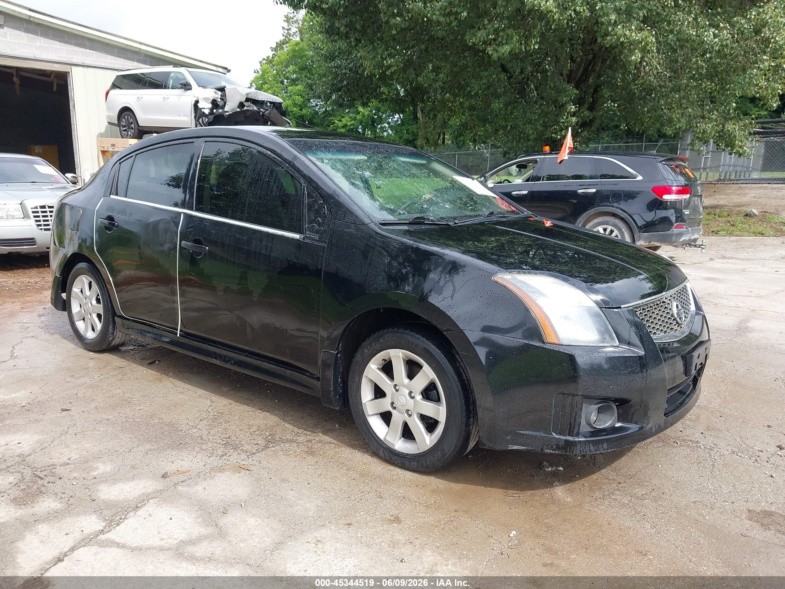 2011 Nissan Sentra 2.0sr Black vin: 3N1AB6AP4BL664985