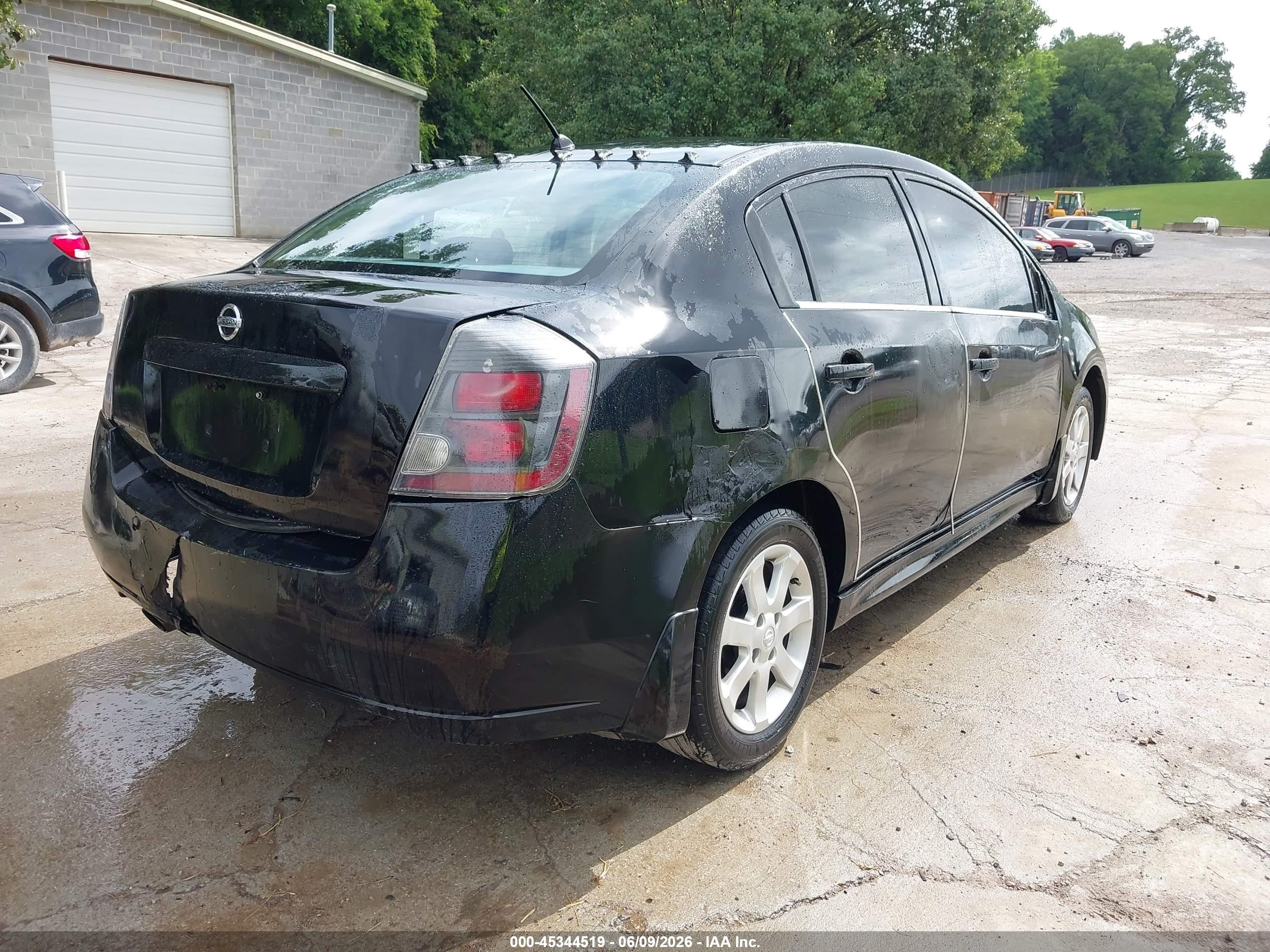 2011 Nissan Sentra 2.0sr Black vin: 3N1AB6AP4BL664985