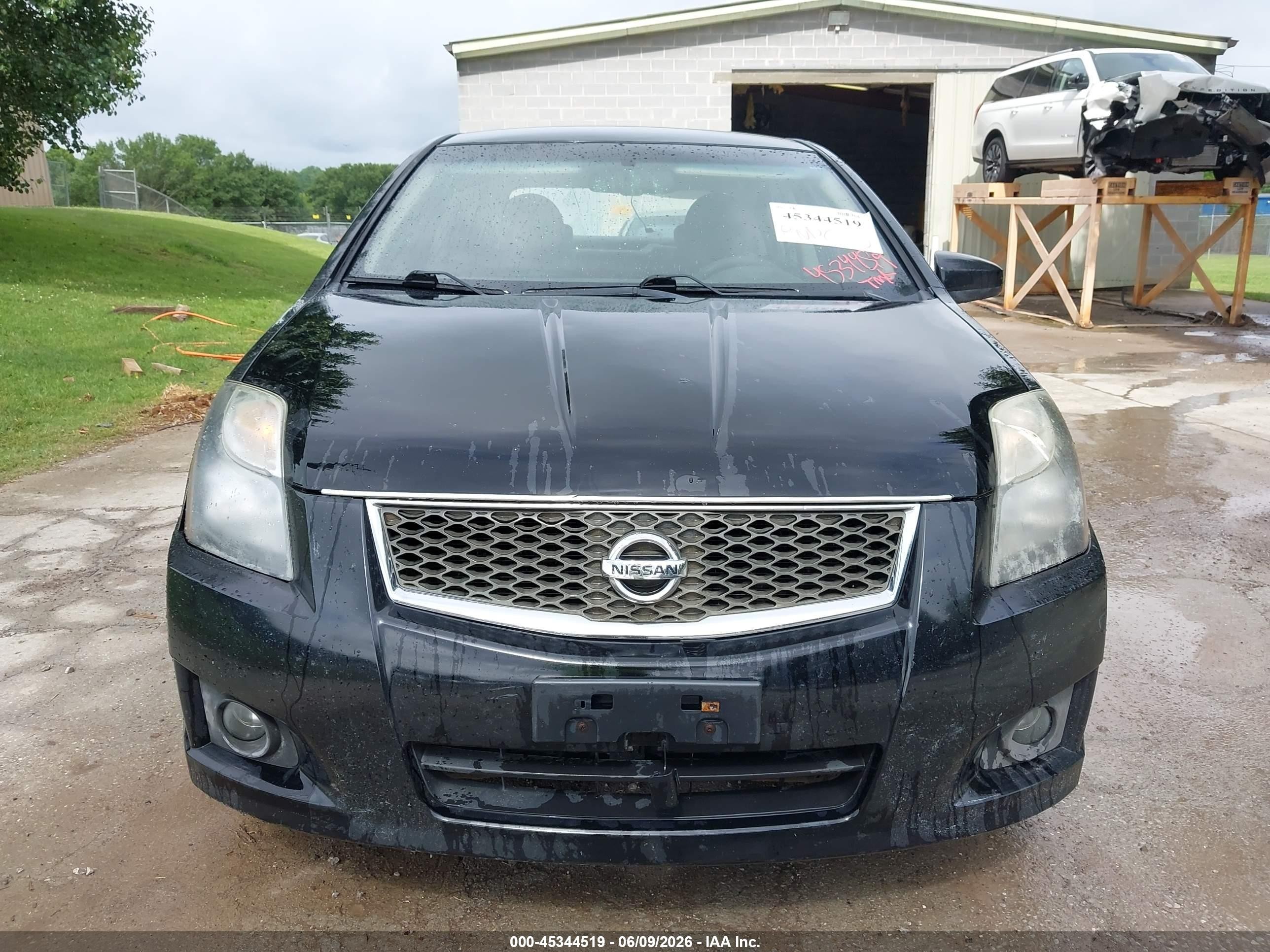 2011 Nissan Sentra 2.0sr Black vin: 3N1AB6AP4BL664985