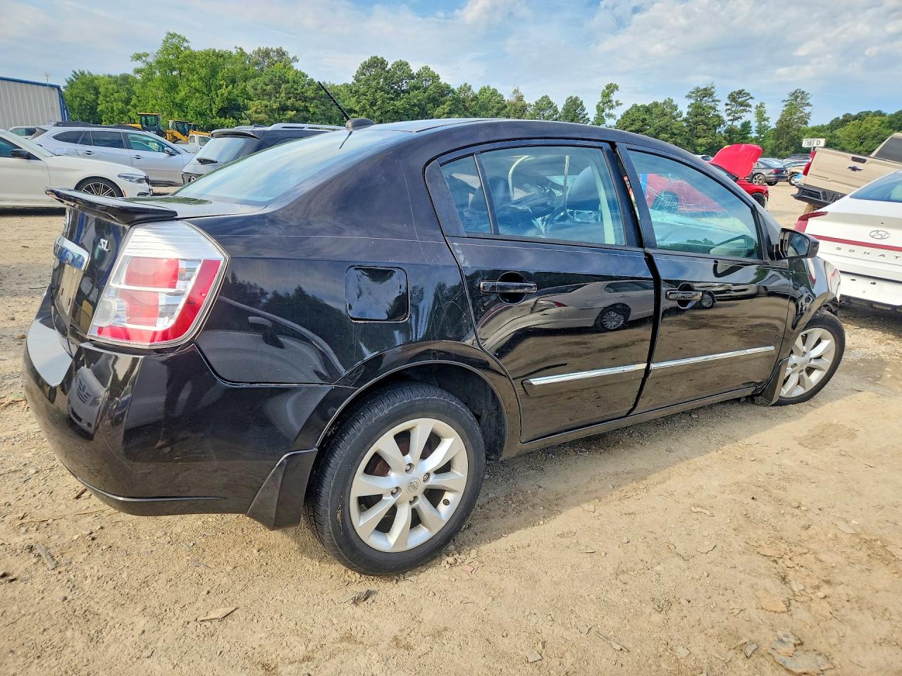 2011 Nissan Sentra 2.0 Black vin: 3N1AB6AP4BL667093