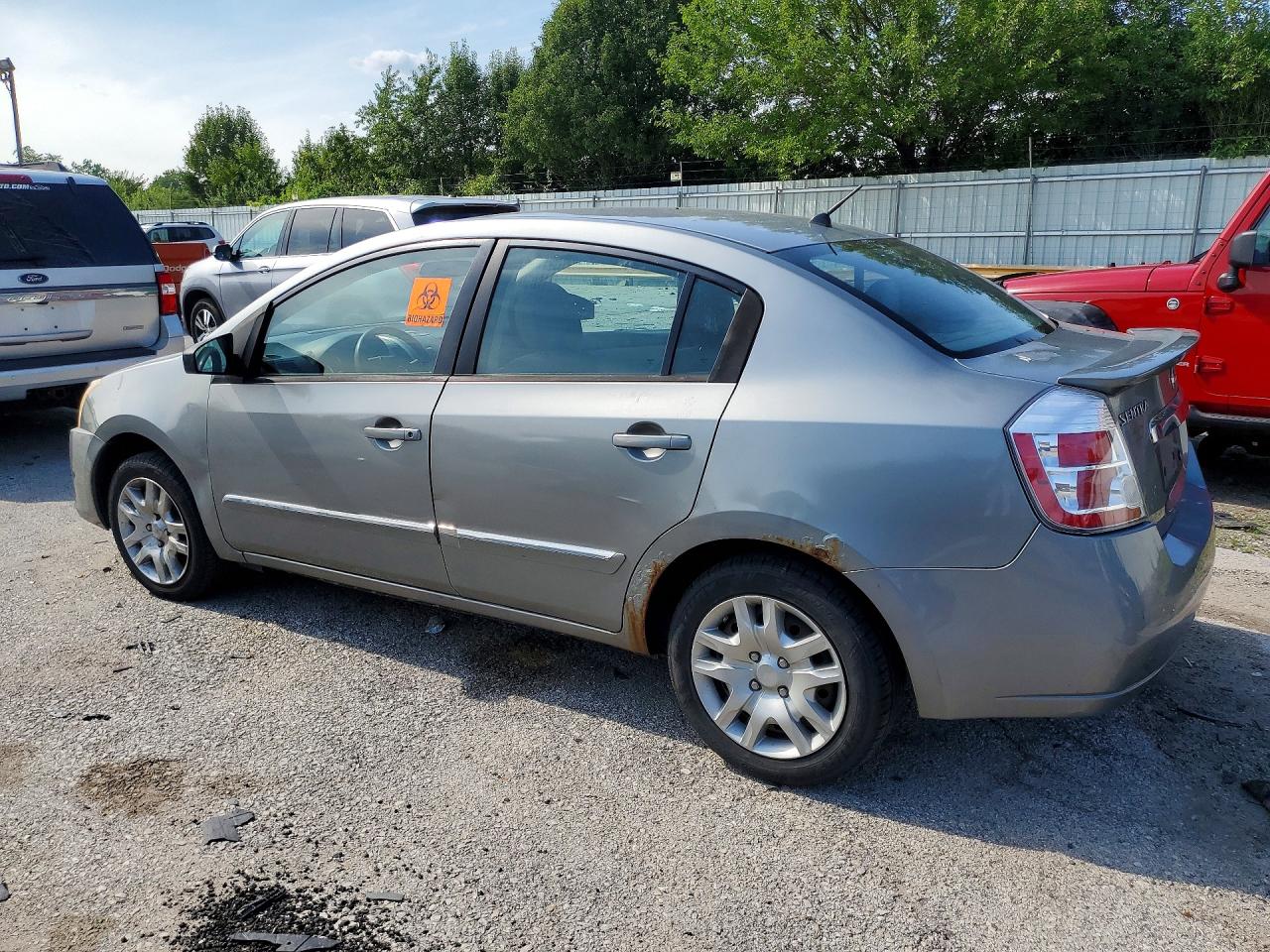 2011 Nissan Sentra 2.0 Silver vin: 3N1AB6AP4BL686520