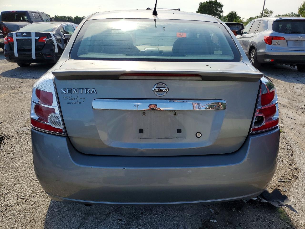 2011 Nissan Sentra 2.0 Silver vin: 3N1AB6AP4BL686520