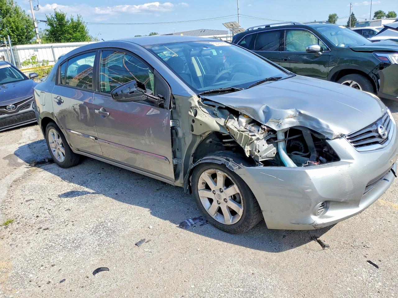 2011 Nissan Sentra 2.0 Silver vin: 3N1AB6AP4BL686520