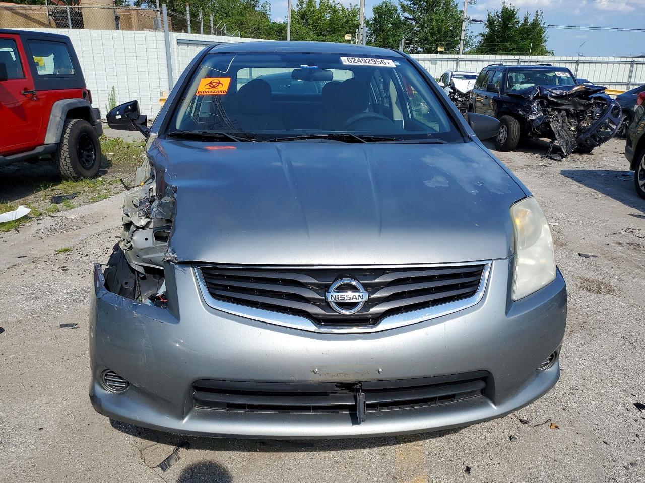 2011 Nissan Sentra 2.0 Silver vin: 3N1AB6AP4BL686520