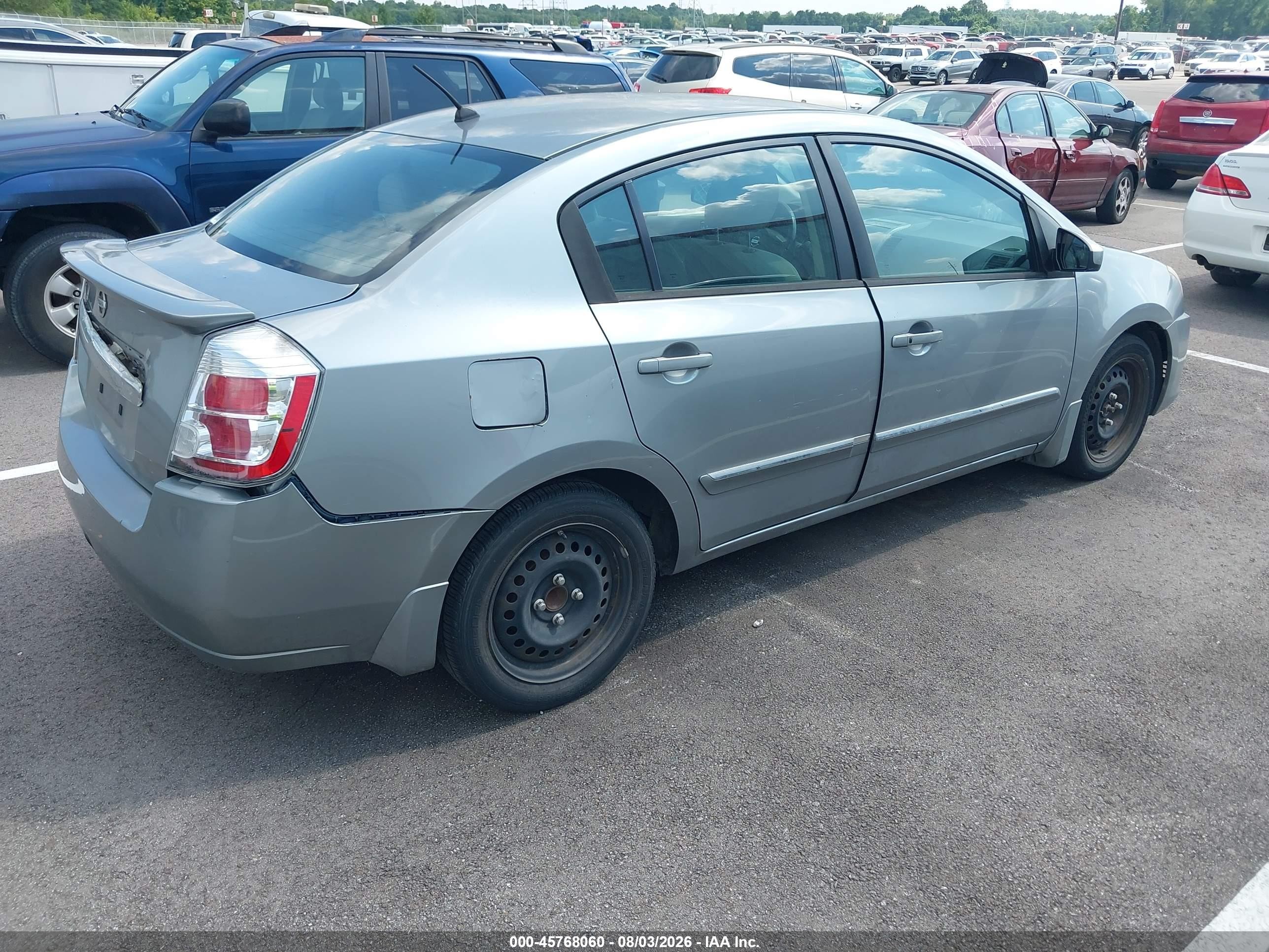 2011 Nissan Sentra 2.0s Gray vin: 3N1AB6AP4BL704143