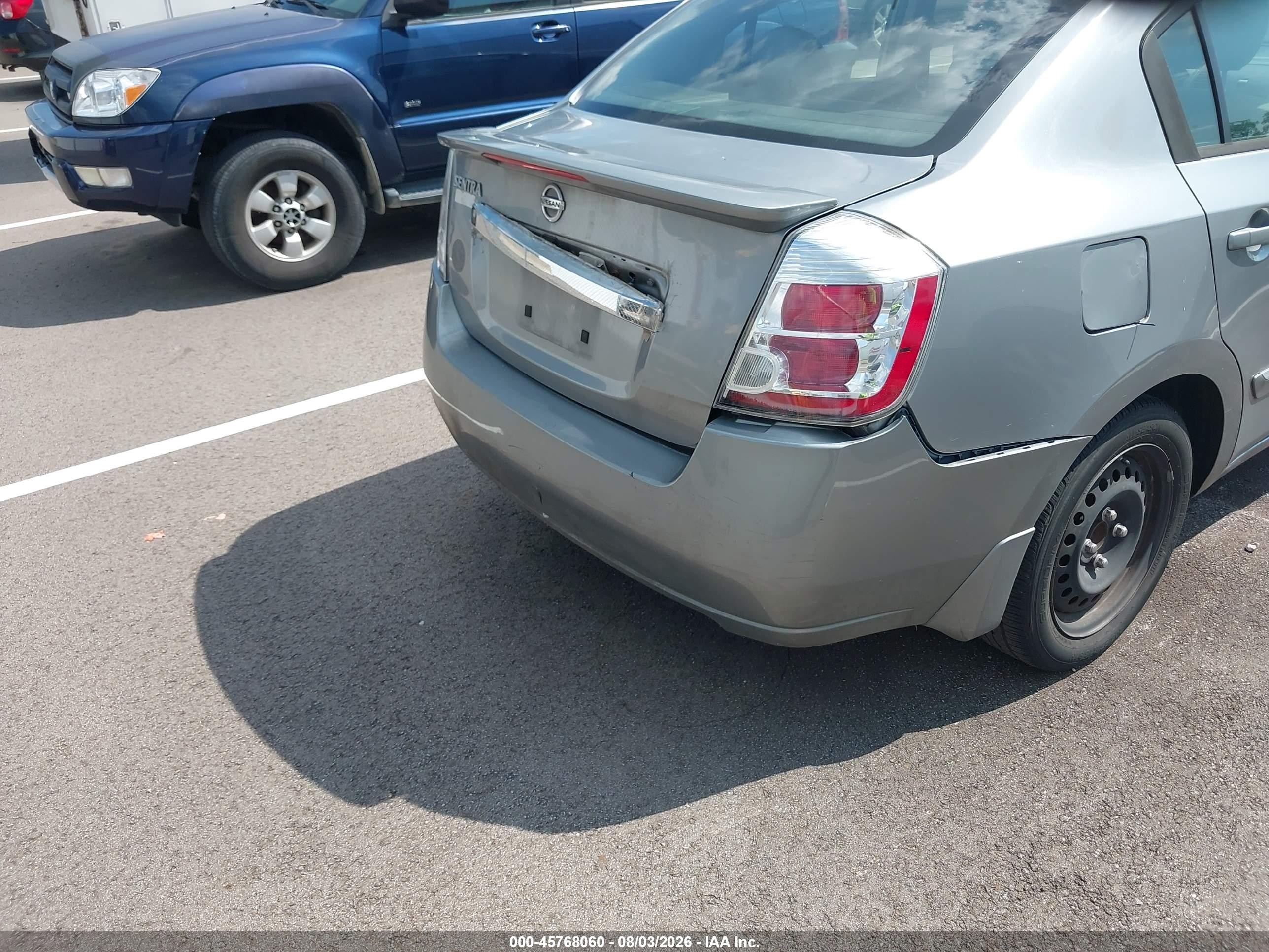 2011 Nissan Sentra 2.0s Gray vin: 3N1AB6AP4BL704143